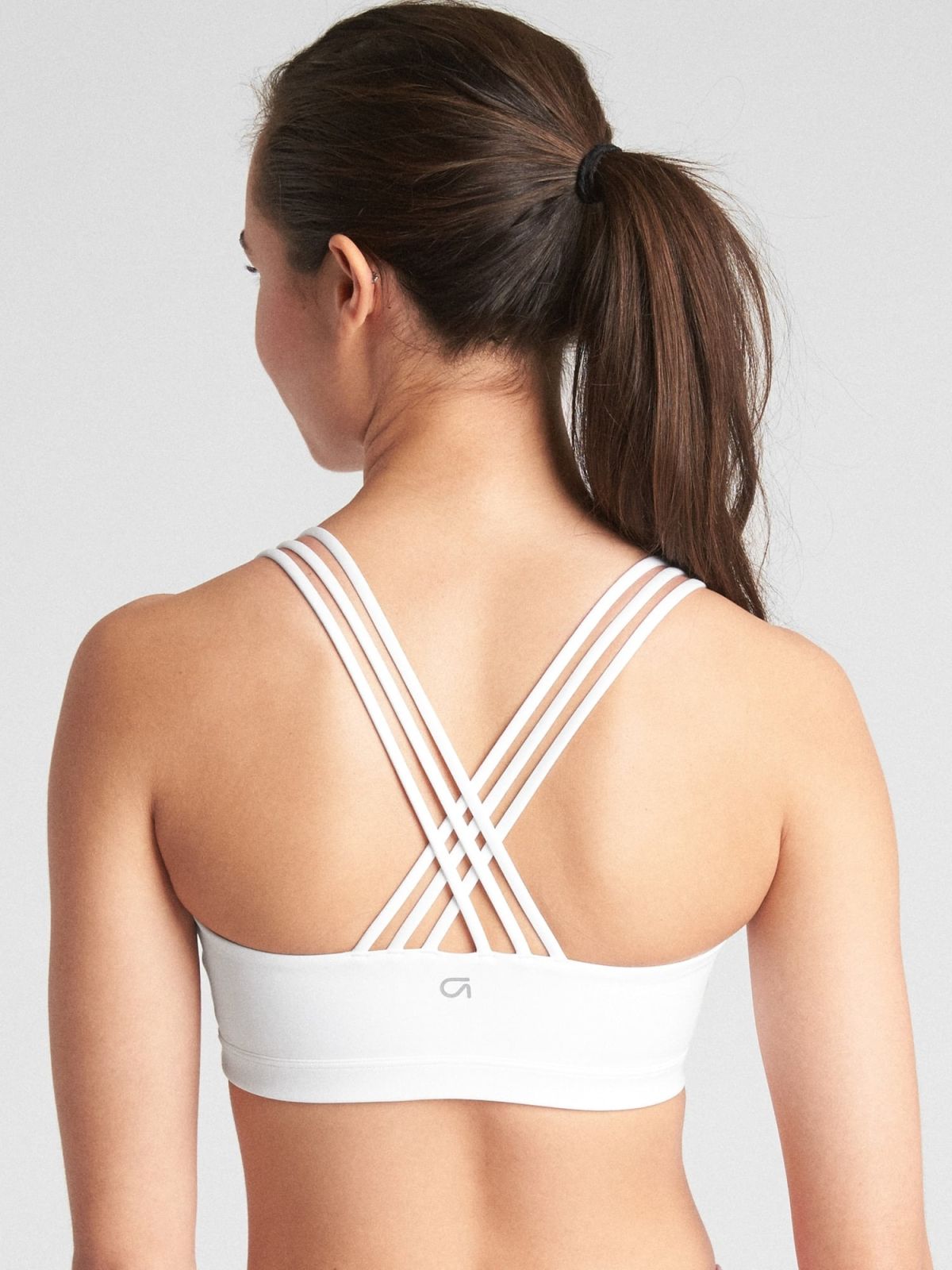 GapFit Eclipse Medium Support Strappy Sports Bra-335778000