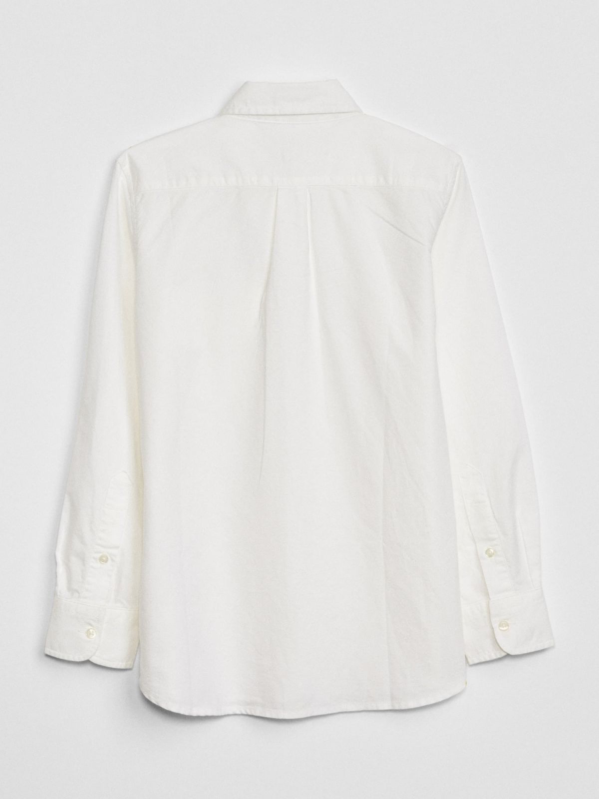 Άσπρο Παιδικό Uniform Oxford Μακρυμάνικο Πουκάμισο-699648001