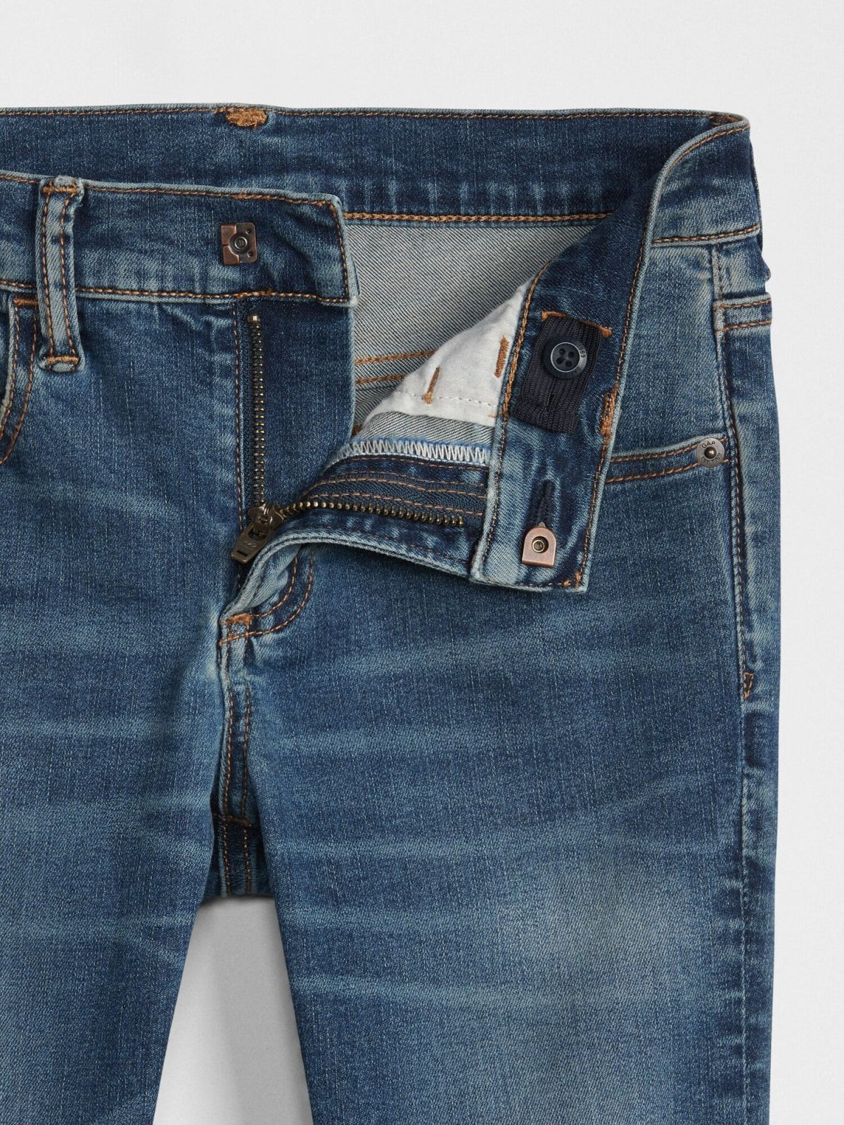 Μπλε Παιδικό Skinny Jeans Παντελόνι με Stretch-358234000