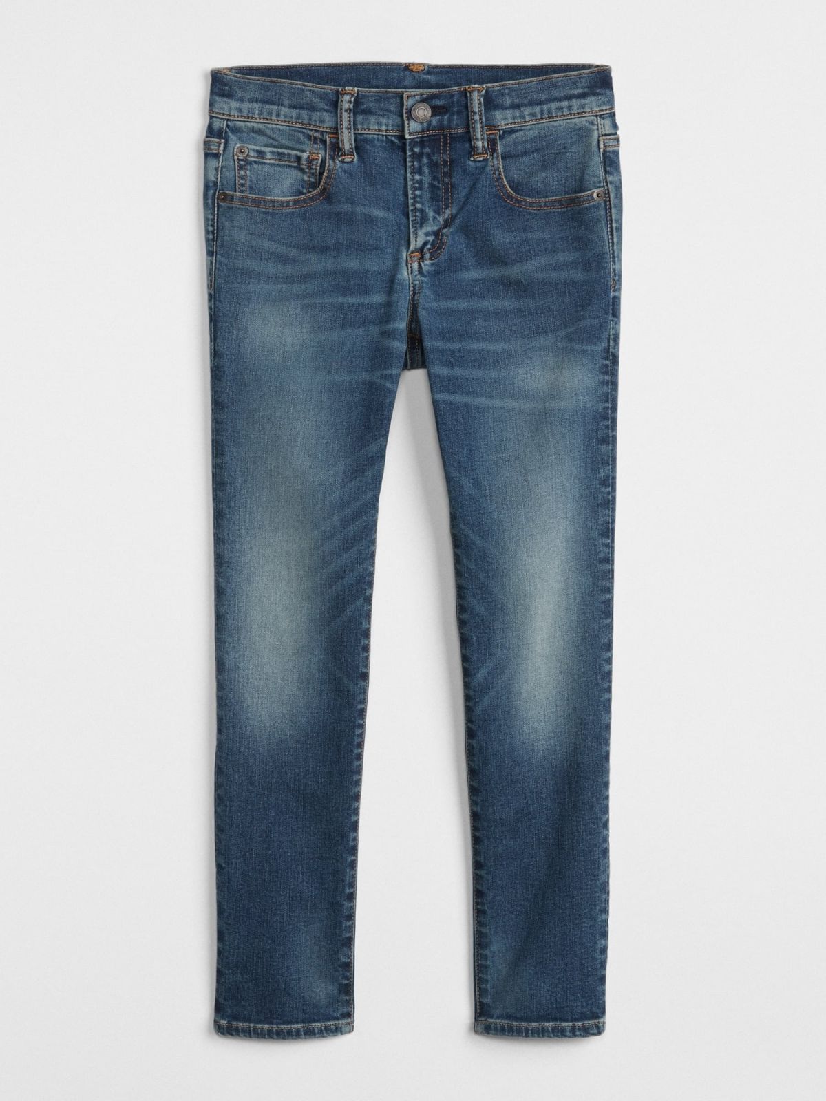 Μπλε Παιδικό Skinny Jeans Παντελόνι με Stretch-358234000