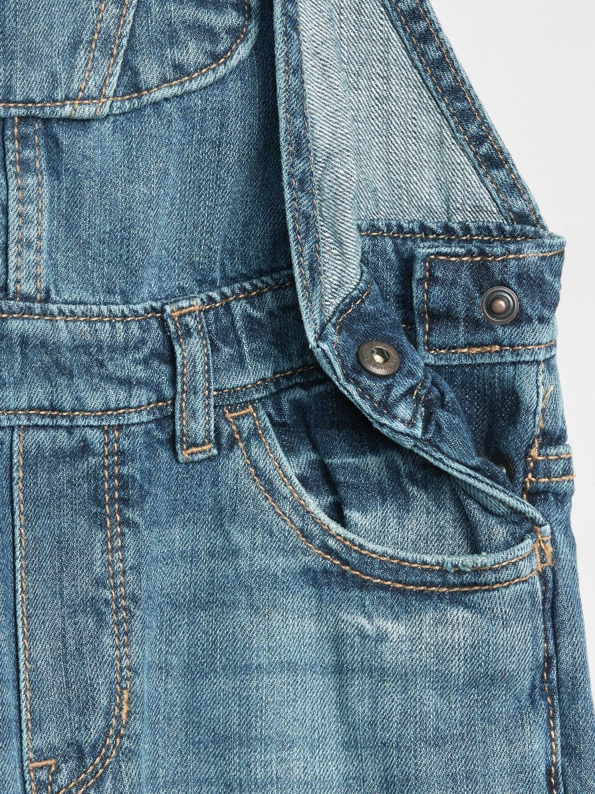 Μπλε Παιδική Distressed Ολόσωμη Φόρμα-382870000