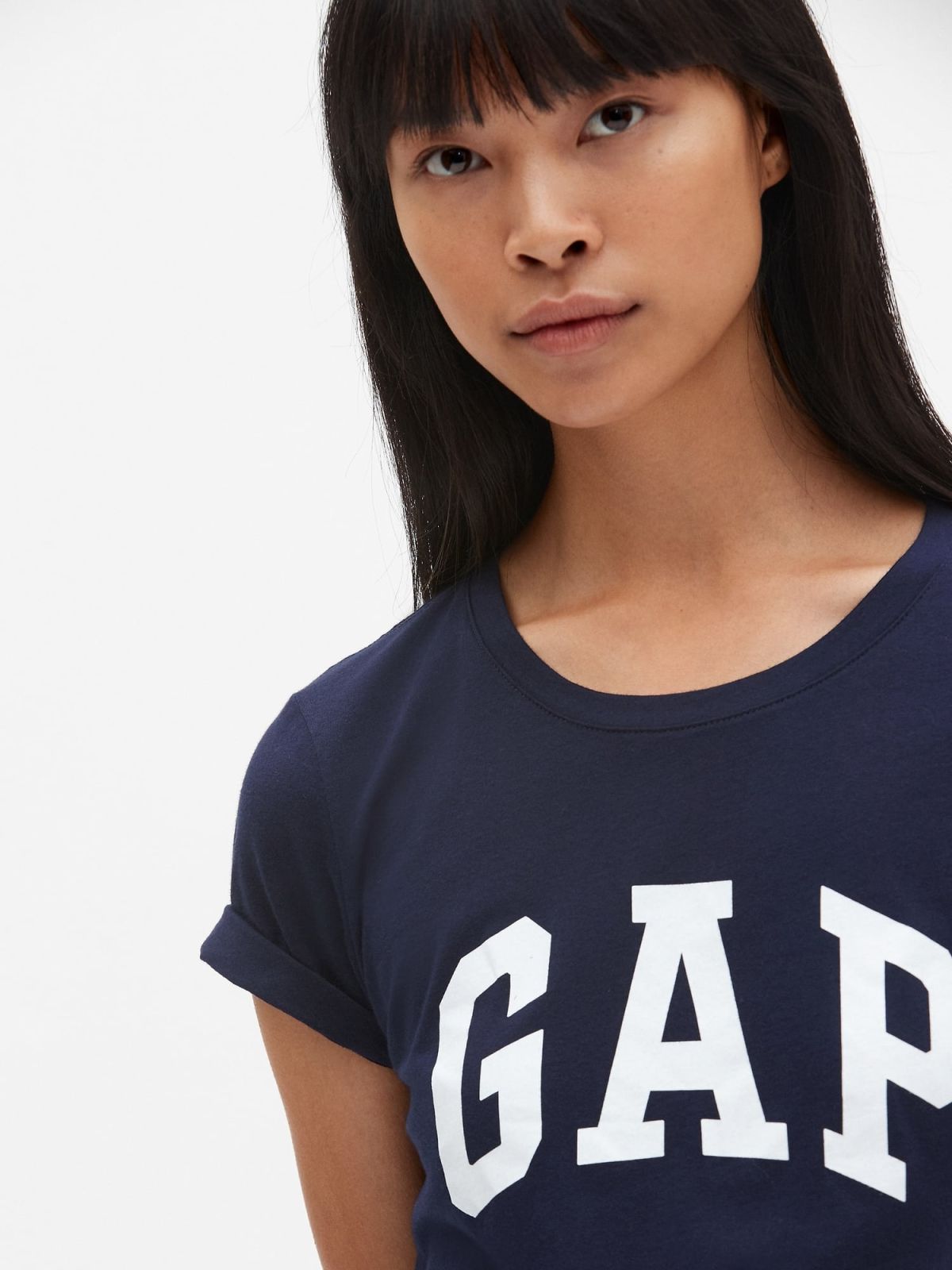 Μπλε Logo Κοντομάνικο T-Shirt-355309002