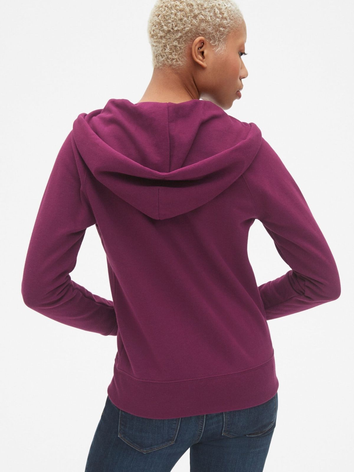 Gap Logo Φλις Ζακέτα Φούτερ με Κουκούλα-268816007