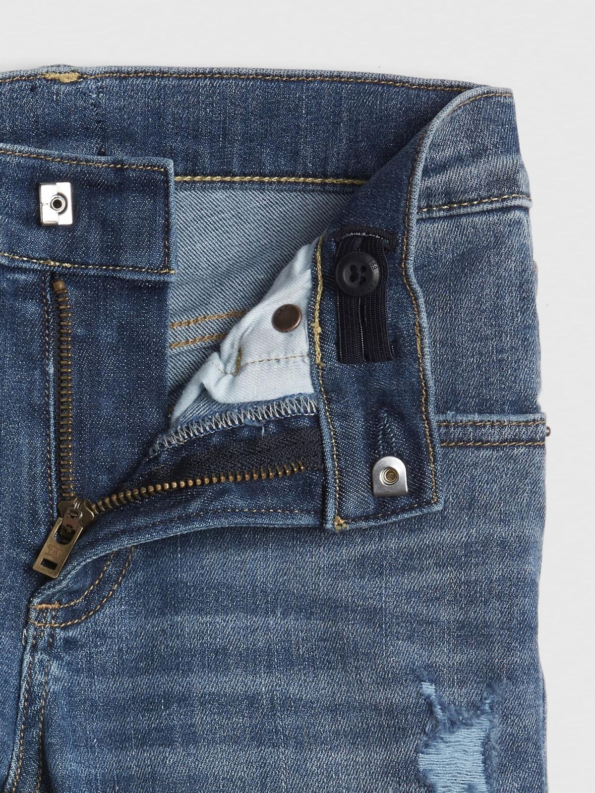 Παιδικό Distressed Skinny Τζιν με Max Stretch-520411000