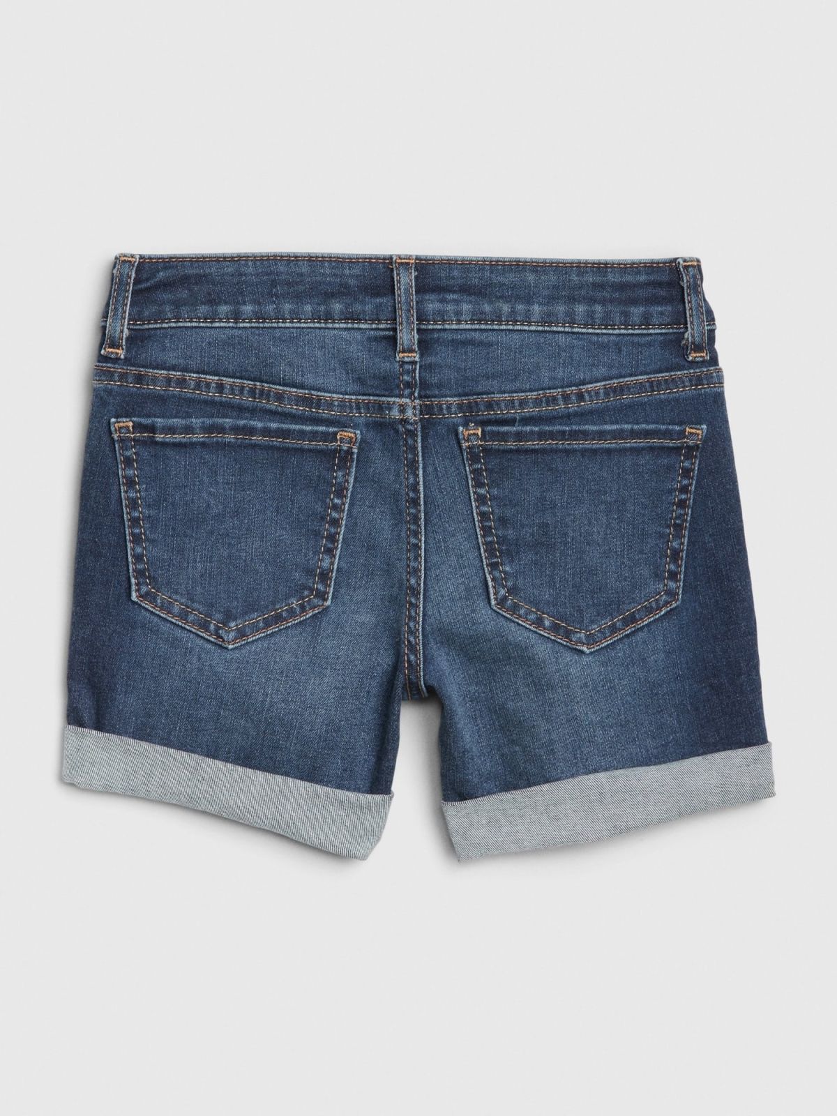 Kids Denim Midi Shorts-539953000