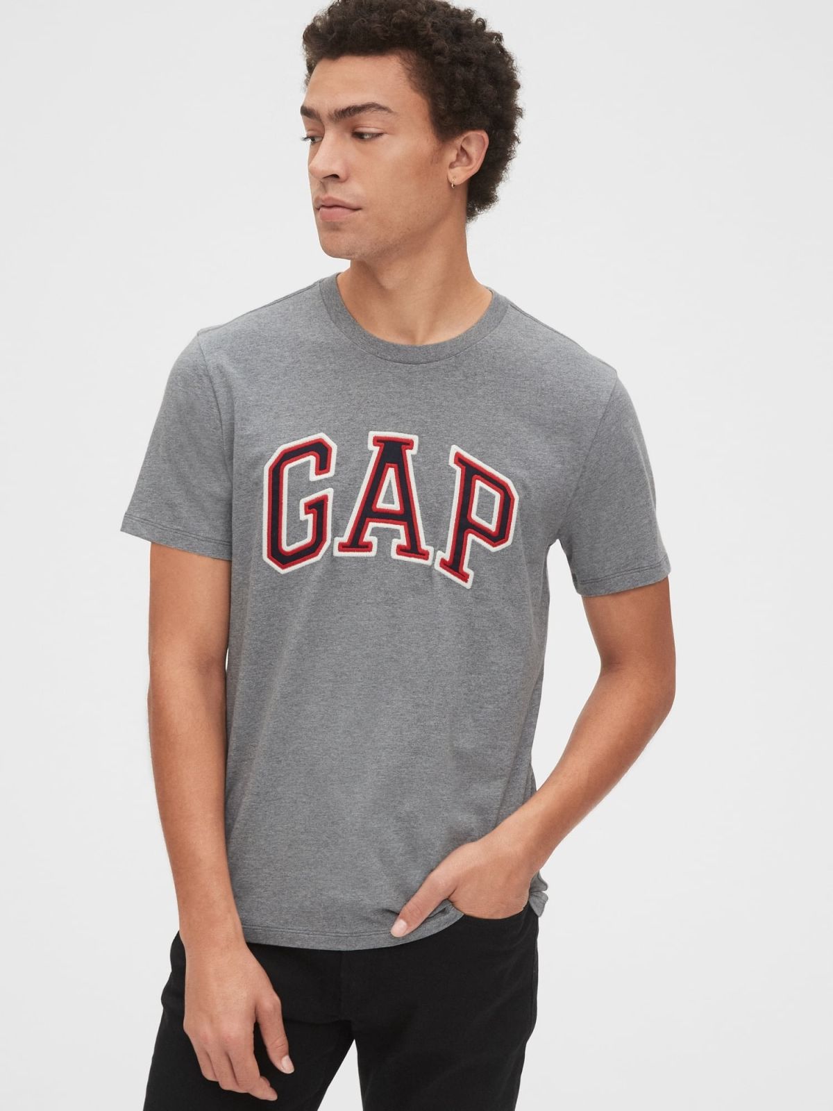 Γκρι Gap Logo T-Shirt-513858003