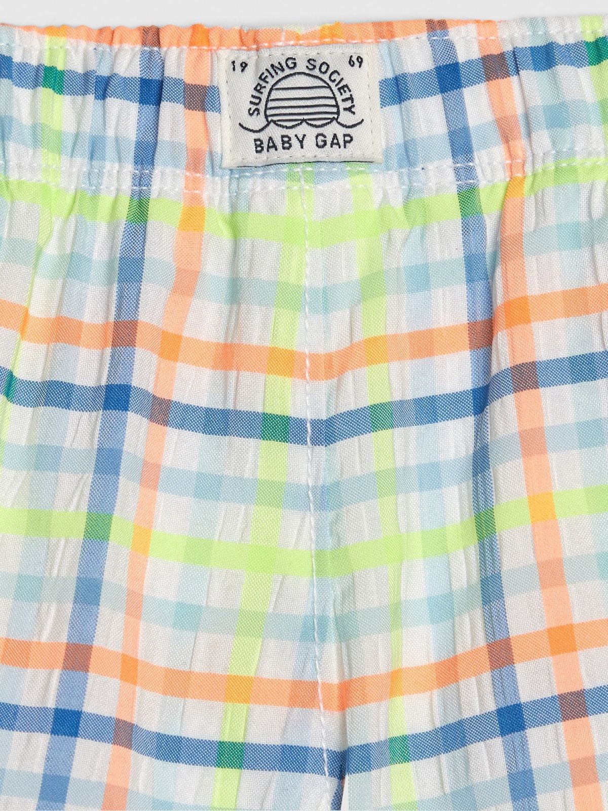 Baby Plaid Swim Trunks-542813000