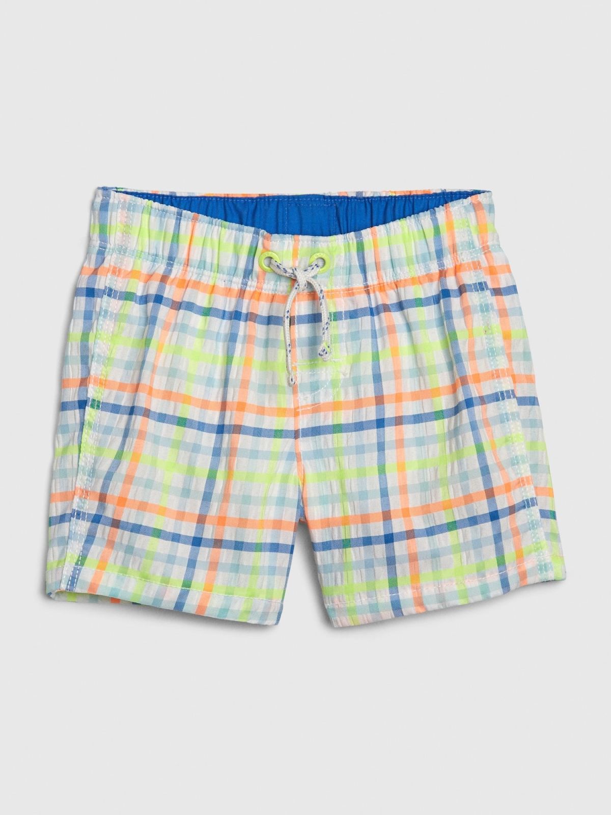 Baby Plaid Swim Trunks-542813000
