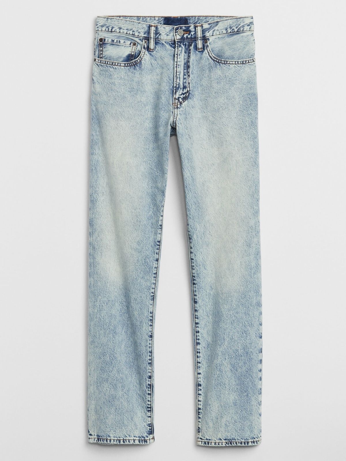 Straight Fit Jean Παντελόνι με Washwell™-554759000