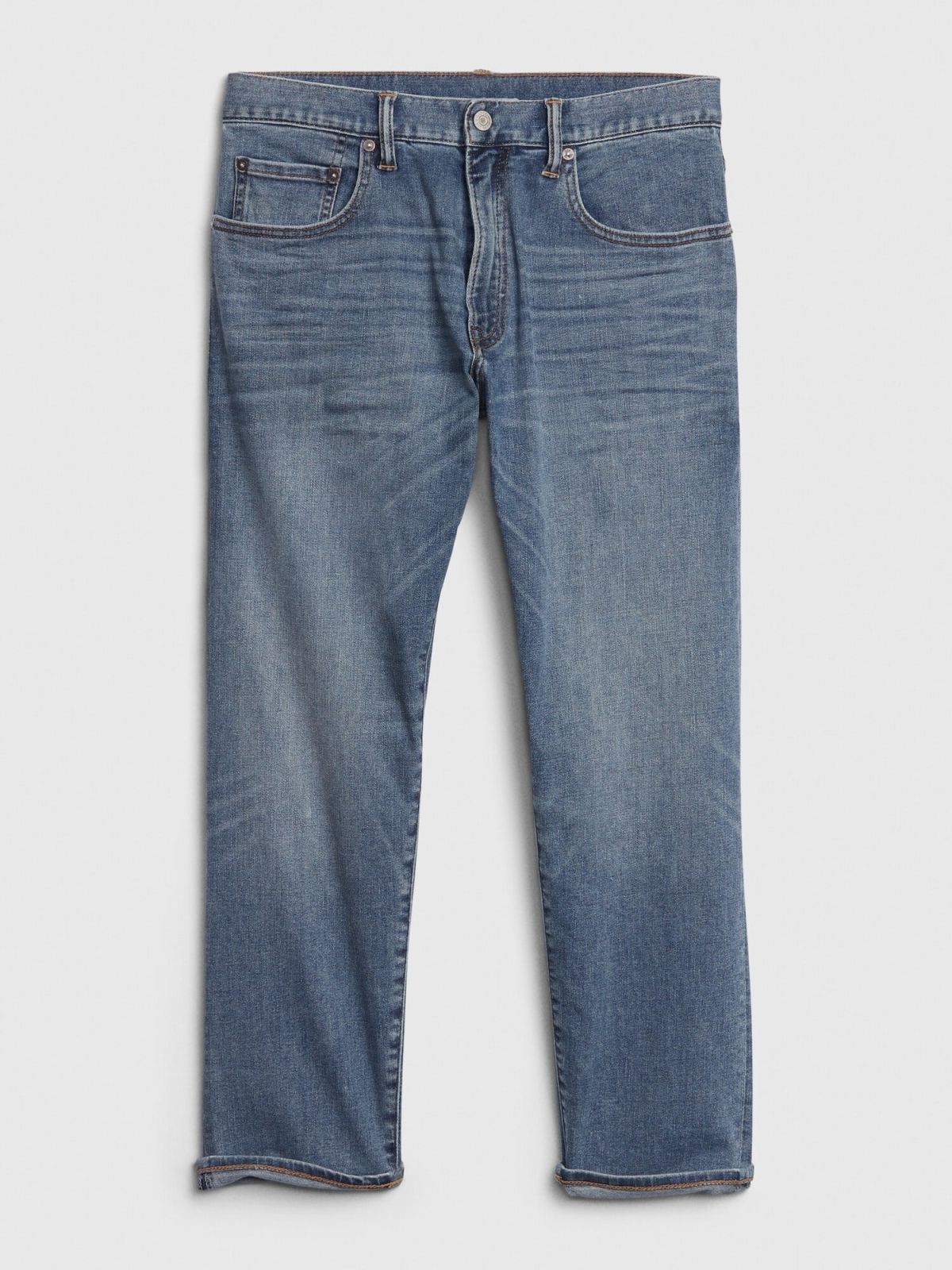 Premium Slim Taper Cropped Jeans with GapFlex-569637000