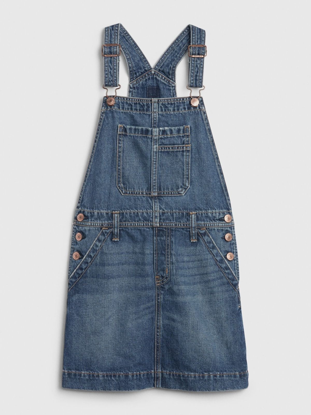 Μπλε Παιδική Denim Σαλοπέτα Φούστα-575056000
