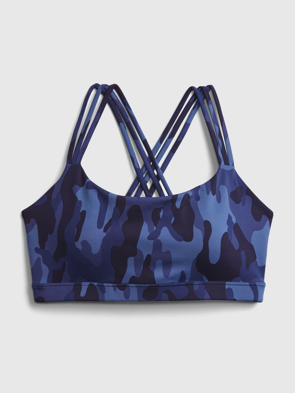 GapFit Eclipse Medium Support Strappy Sports Bra-335778068