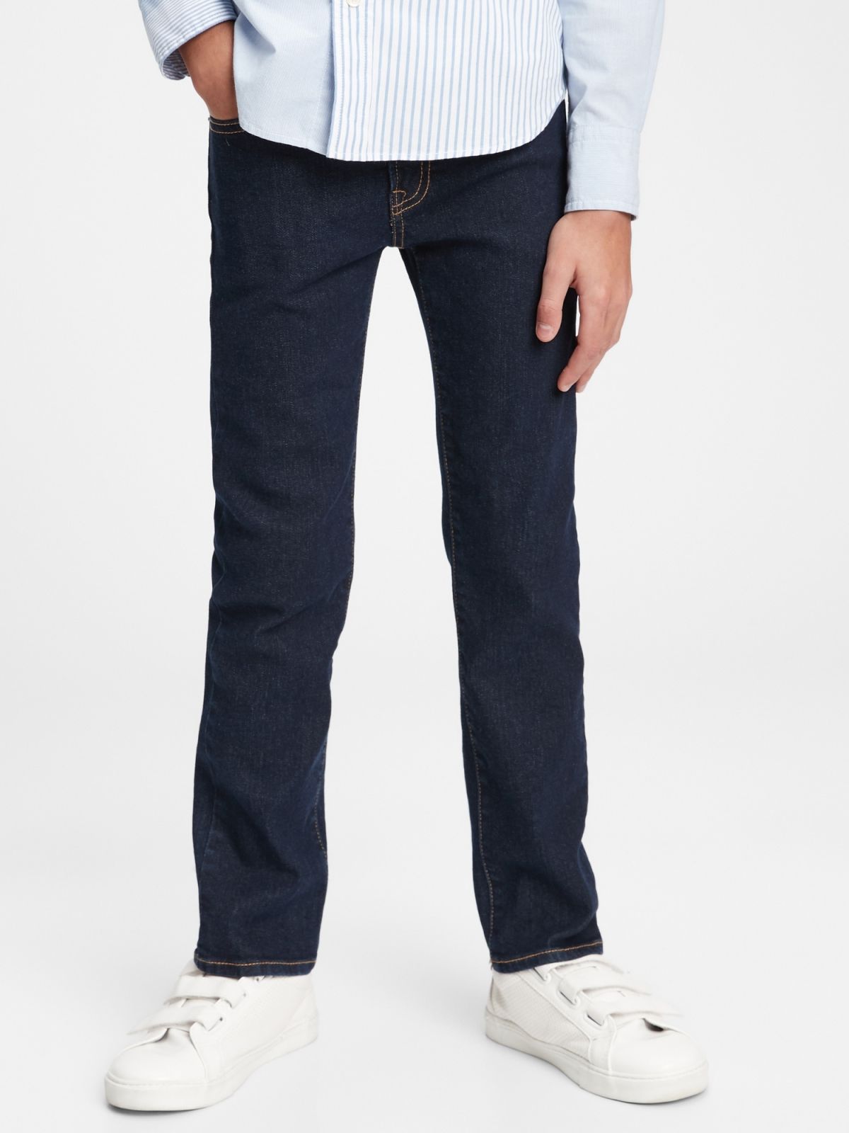 Μπλε Παιδικό Straight Jean Παντελόνι με Washwell™-691990000