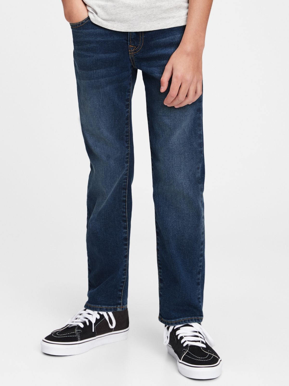 Μπλε Παιδικό Straight Jean Παντελόνι με Washwell™-962014000