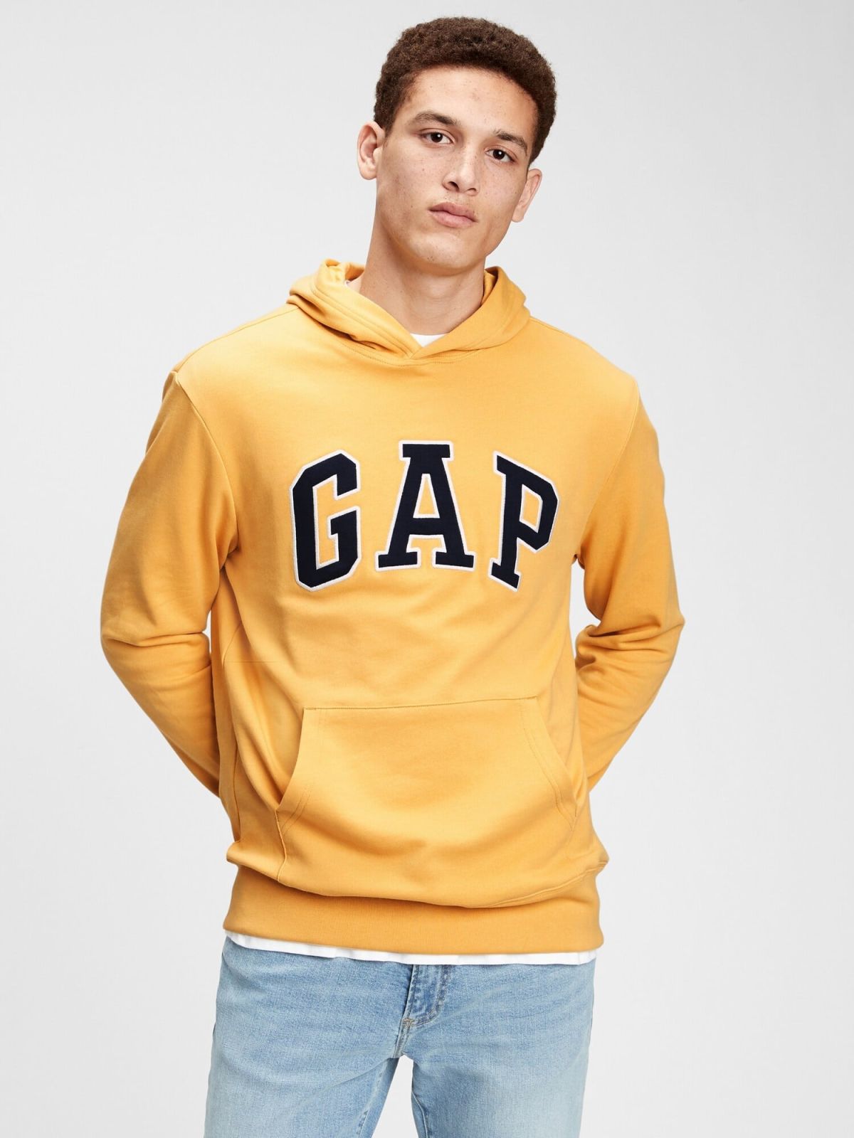 Gap Arch Logo Φούτερ με Κουκούλα-490386024