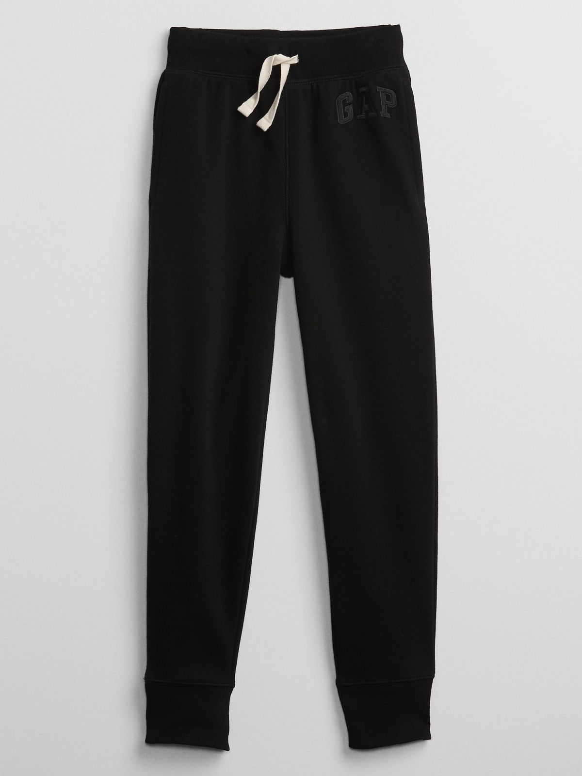 Μαύρο Παιδικό Gap Logo Pull-On Jogger Παντελόνι-682145000