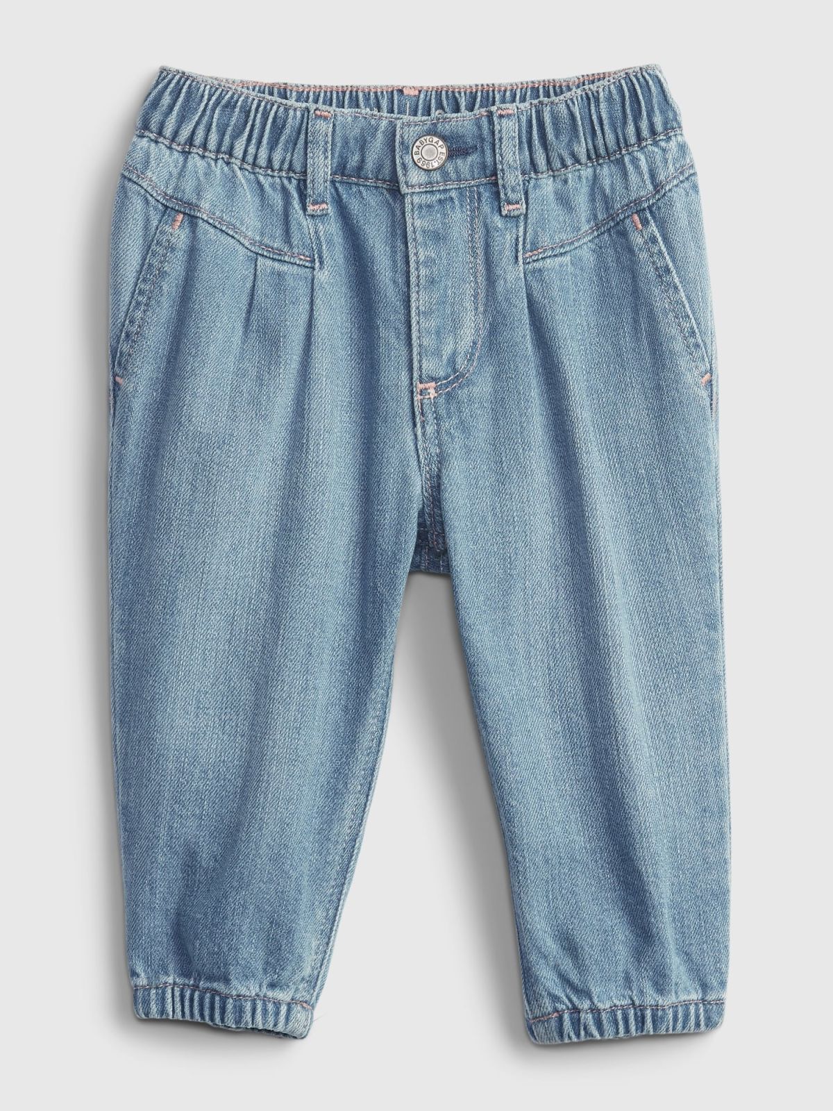 Baby Organic Cotton Bubble Jeans-708671000