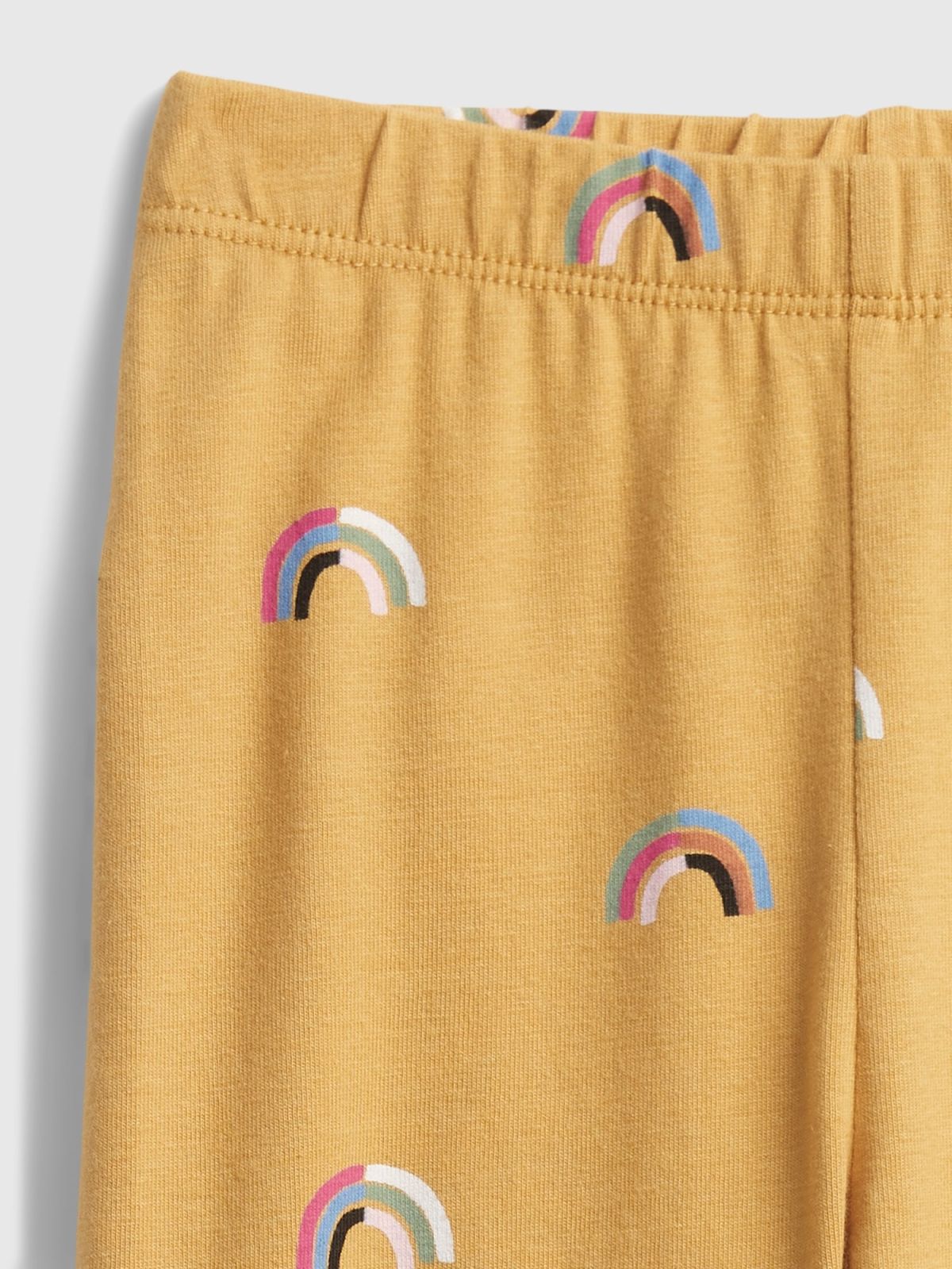 Κίτρινο Νηπιακό Κολάν με Σχέδιο από Οργανικό Βαμβάκι-731988012