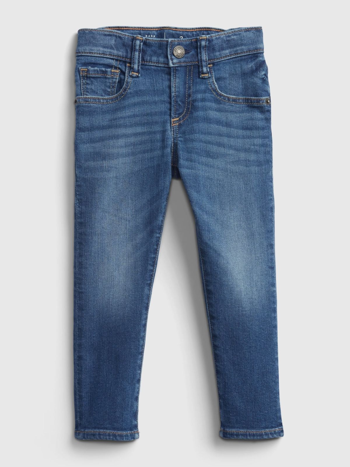 Μπλε Νηπιακό Slim Jean Παντελόνι με Washwell™-708153000