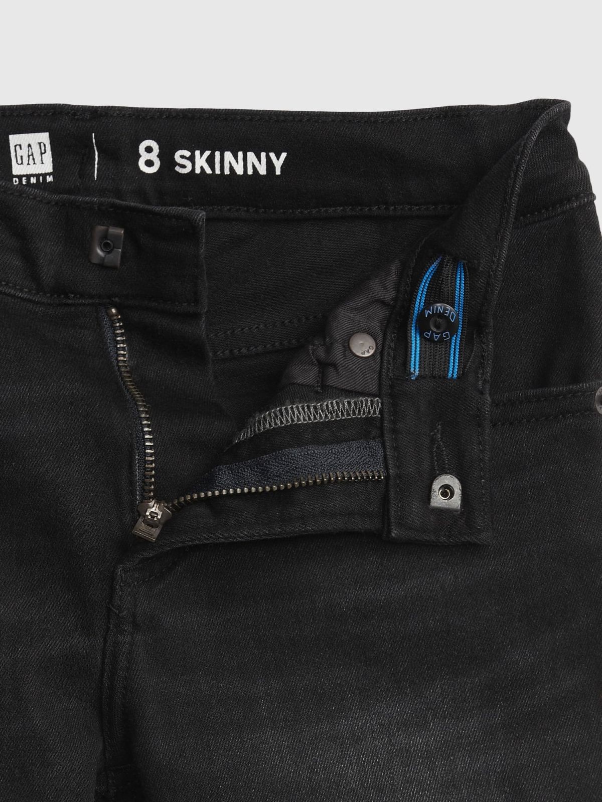Μαύρο Παιδικό Skinny Jean Παντελόνι με Washwell™-701077000