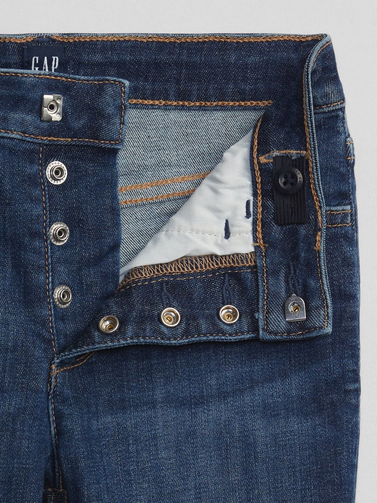 Μπλε Παιδικό High Rise Jegging Παντελόνι με Washwell-708629000