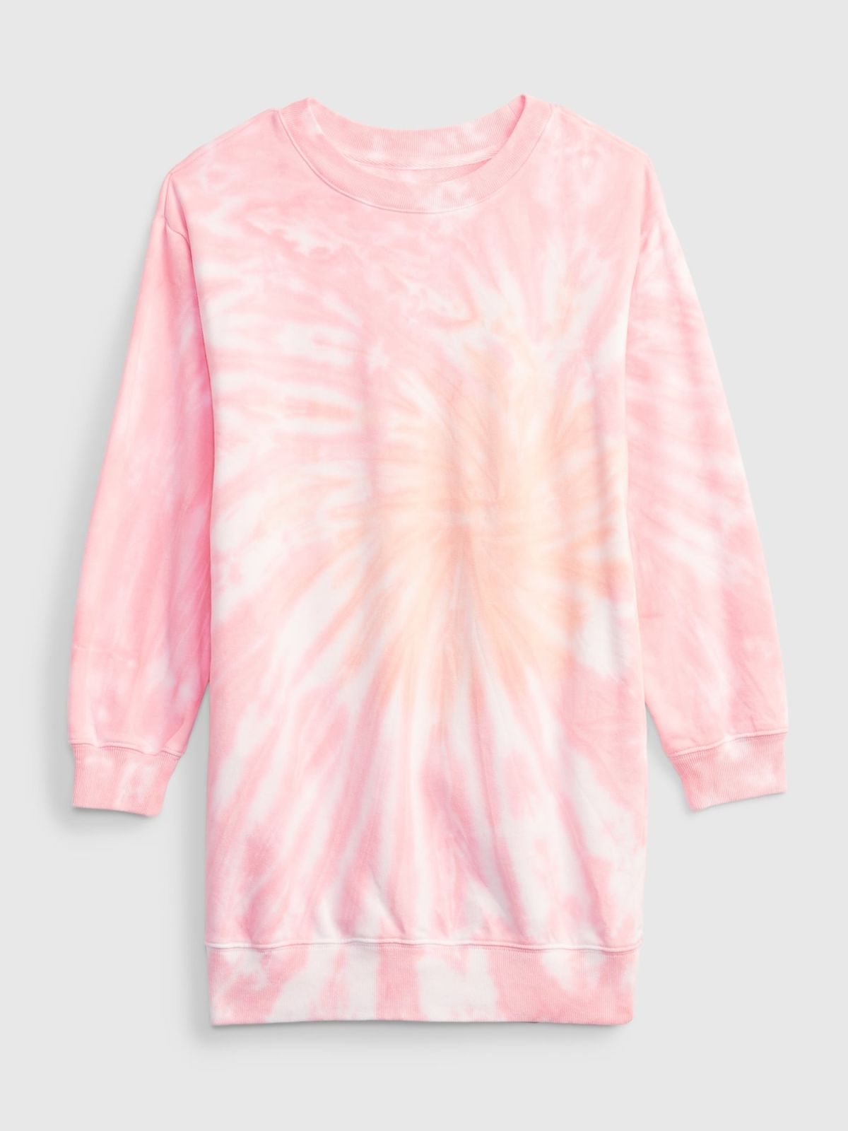 Multi Παιδικό Tie-Dye Crewneck Φούτερ Φόρεμα-754931001