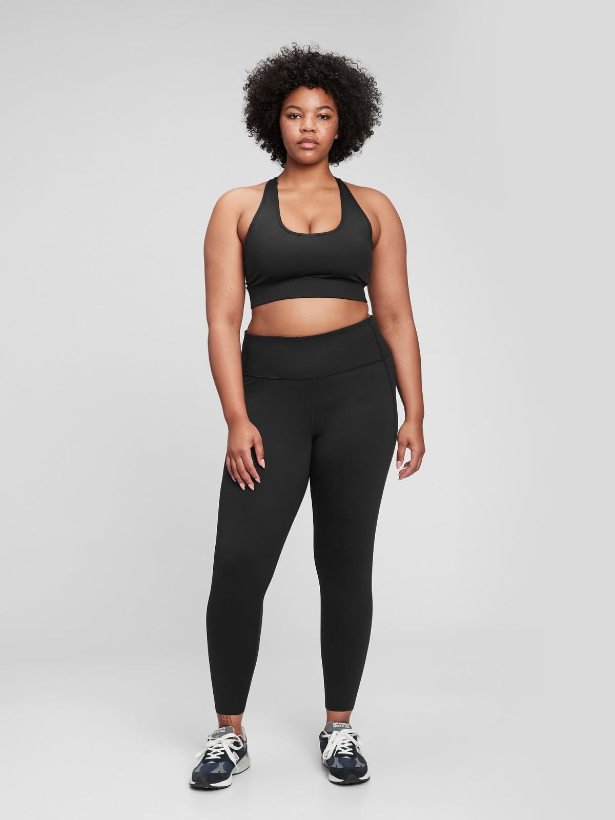 Μαύρο GapFit High Rise Recycled Power 7/8 Κολάν-706808000