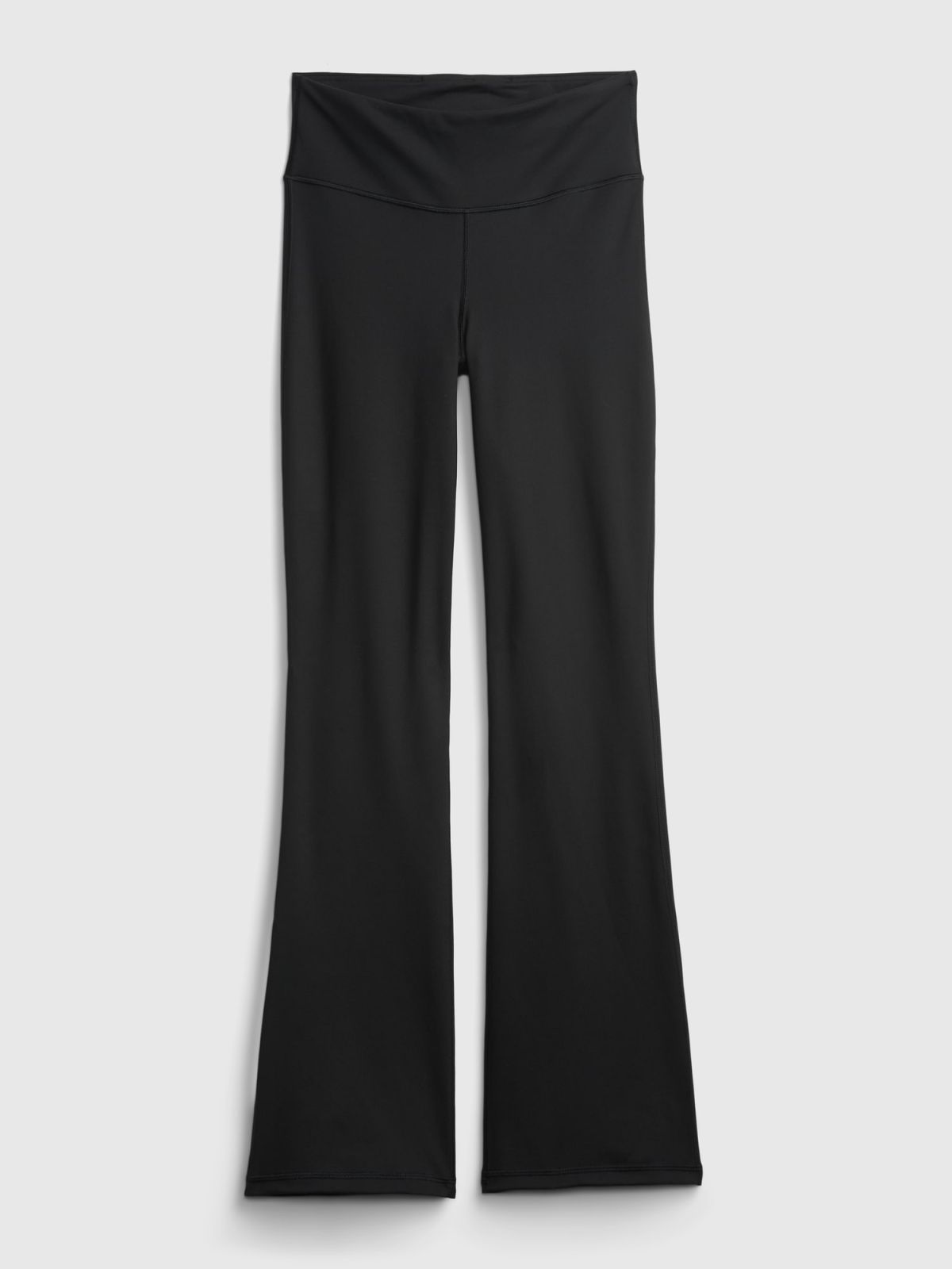 Μαύρο GapFit Sky High Rise Recycled Power Flare Legging Κολάν-749402001