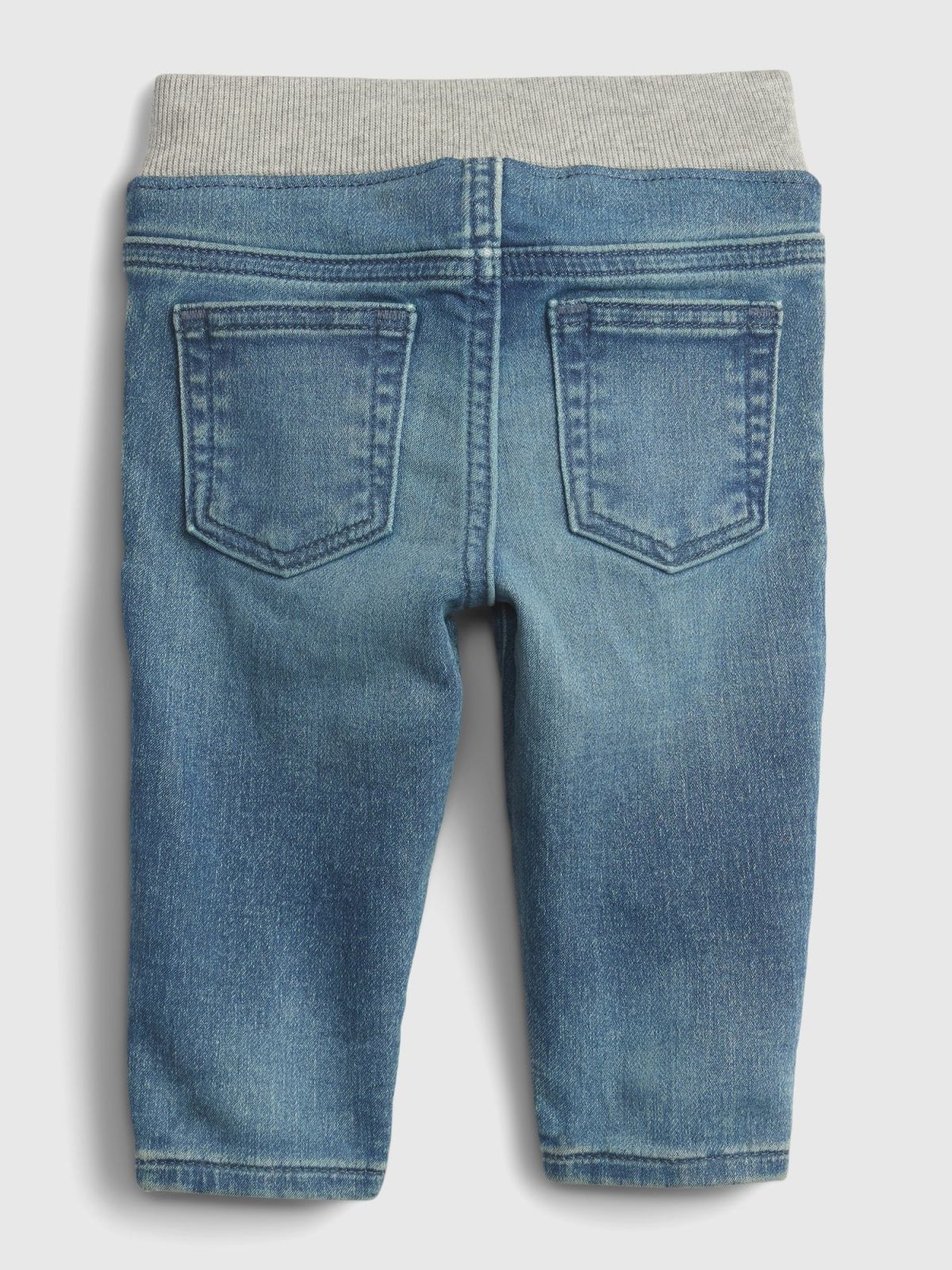 Baby Knit-Denim Slim Jeans-731162000