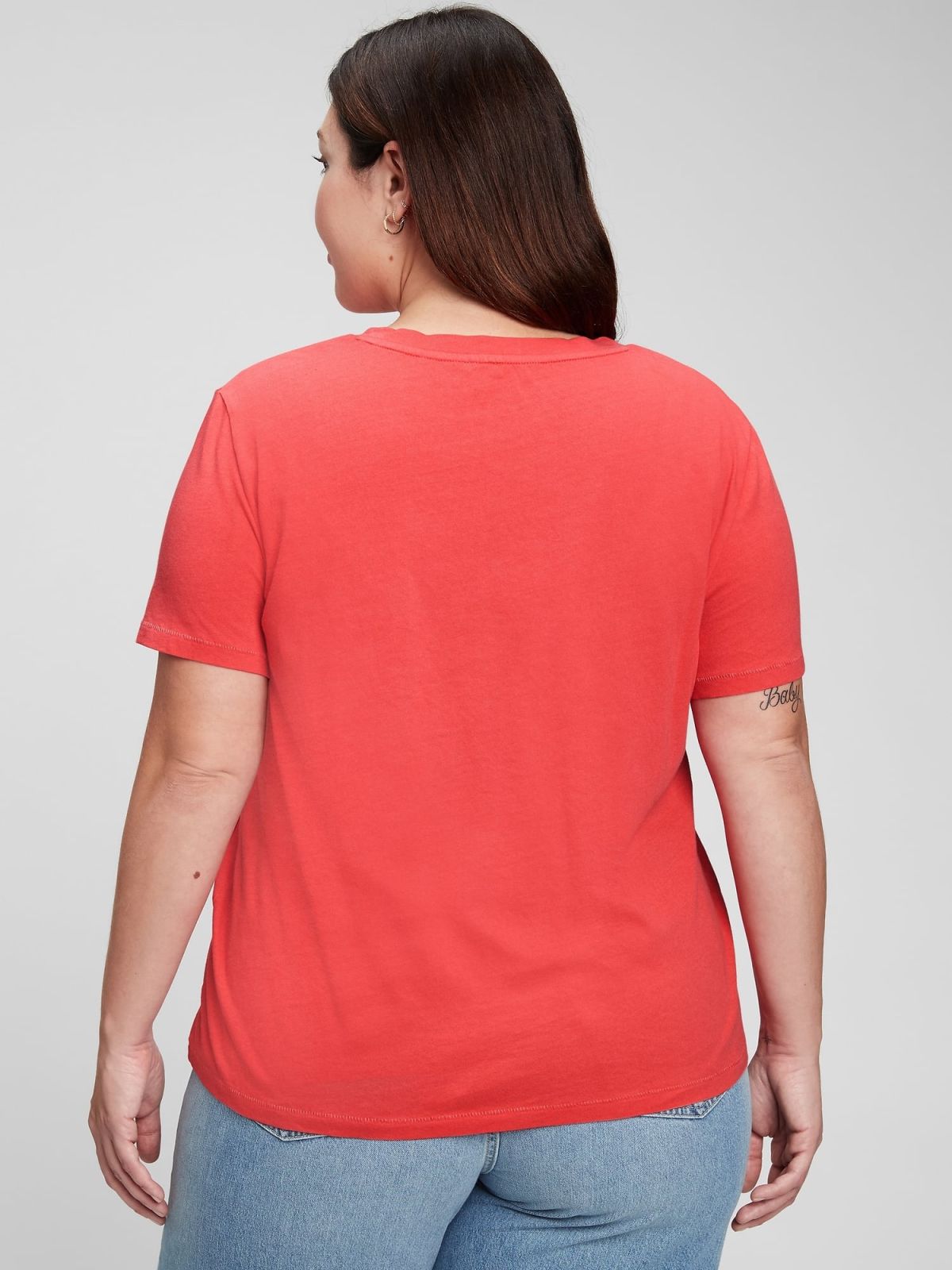 Κόκκινη Vintage Μπλούζα από 100% Οργανικό Βαμβάκι-795346022