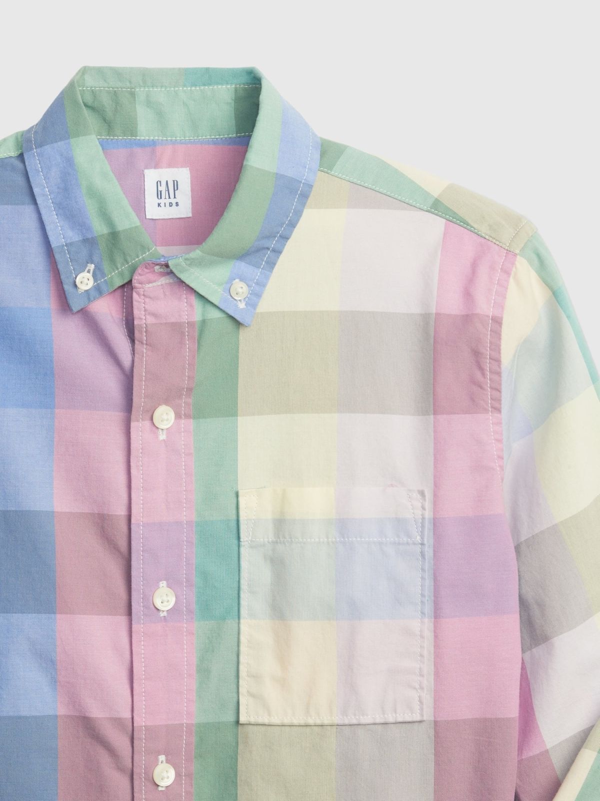 Multi Παιδικό Καρό Πουκάμισο με Κουμπιά-824552001