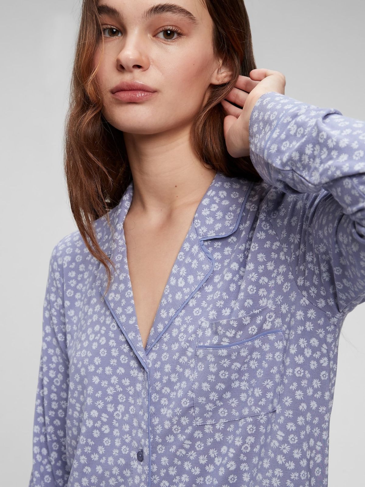 Μπλε Adult Truesleep Μπλούζα Πυτζάμα Modal-663803008