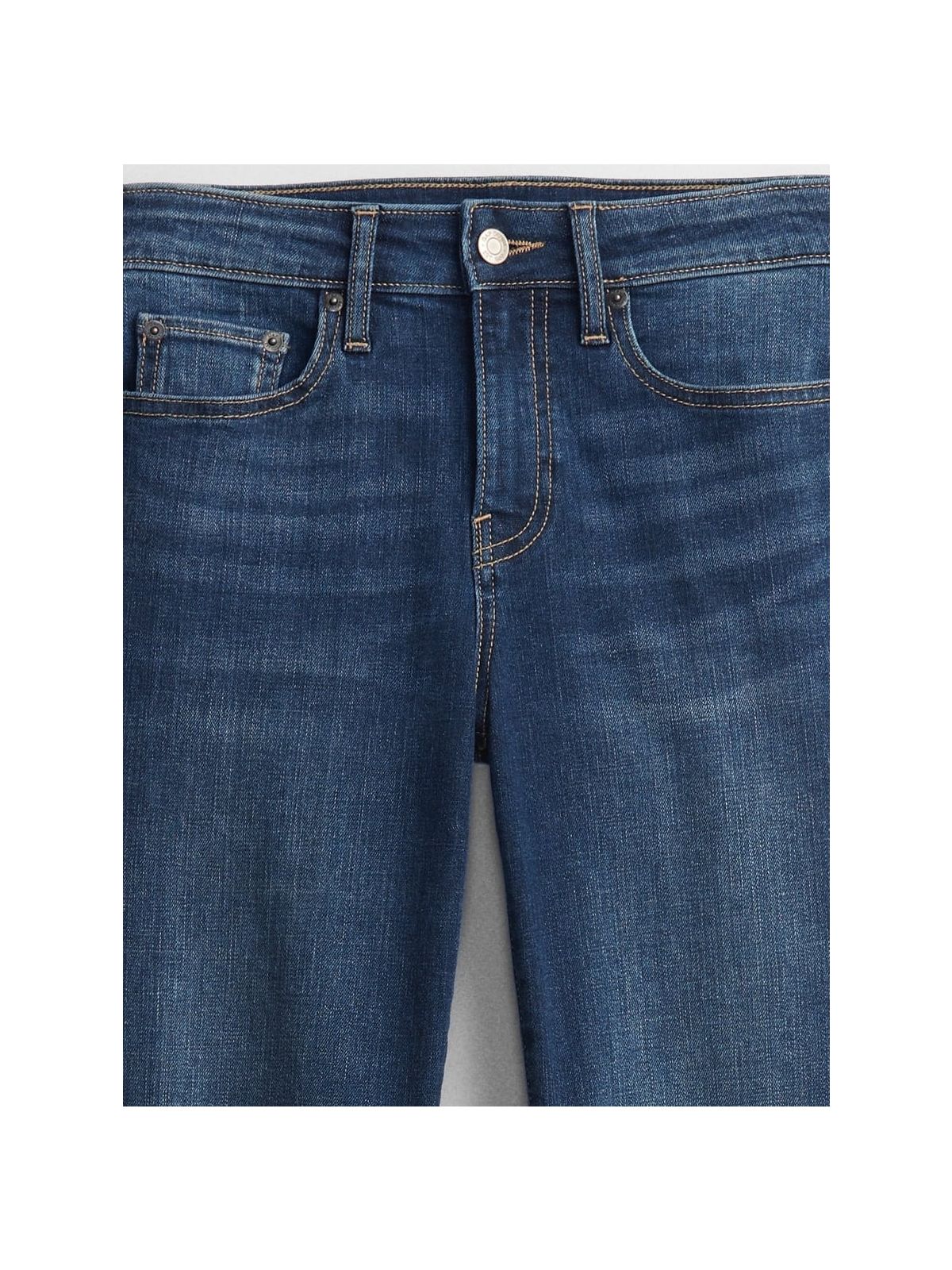 Mid Rise Classic Straight Leg Jeans Παντελόνι με Washwell-764836000