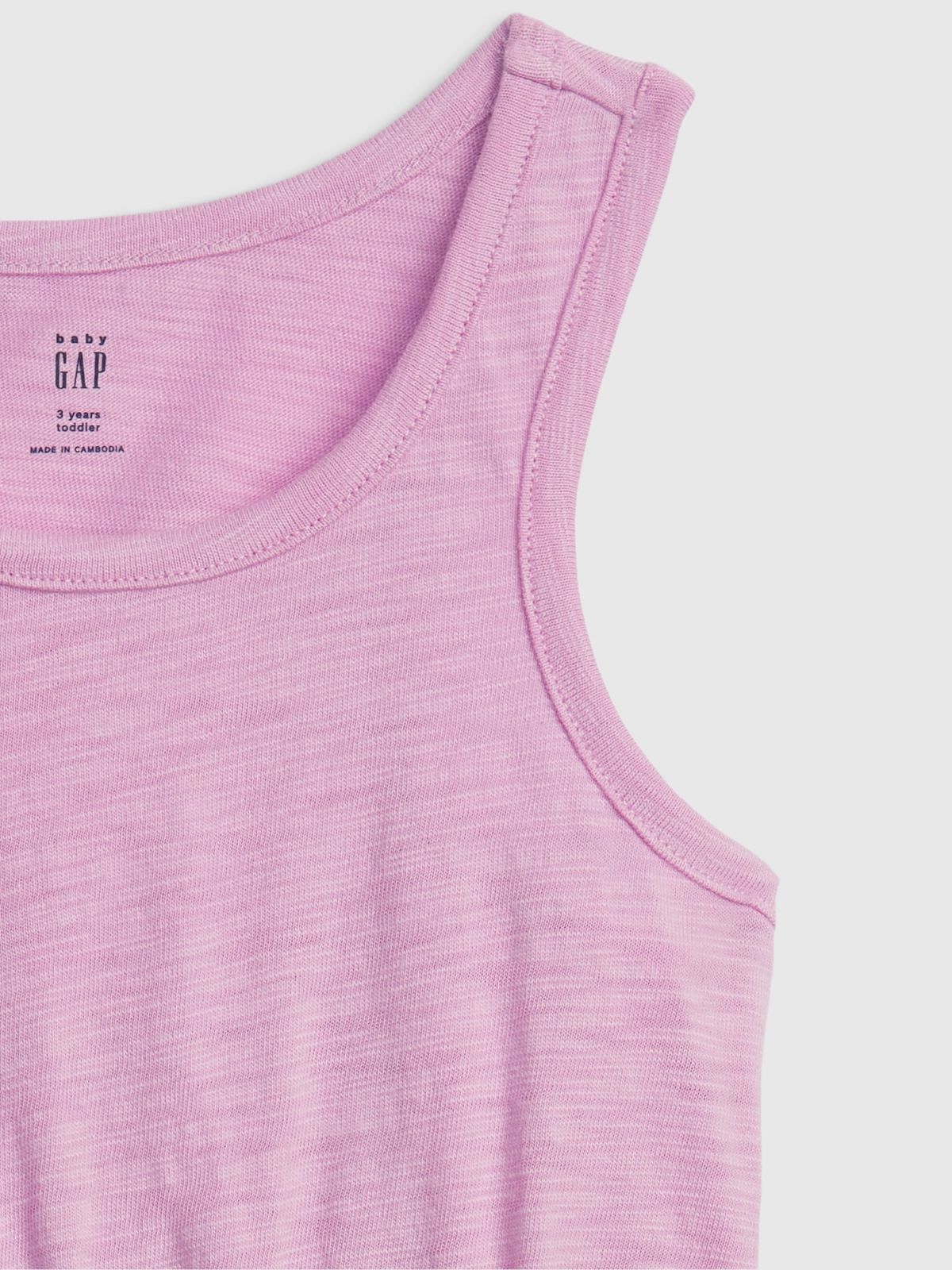 Ροζ Νηπιακό Tank Φόρεμα-796367001