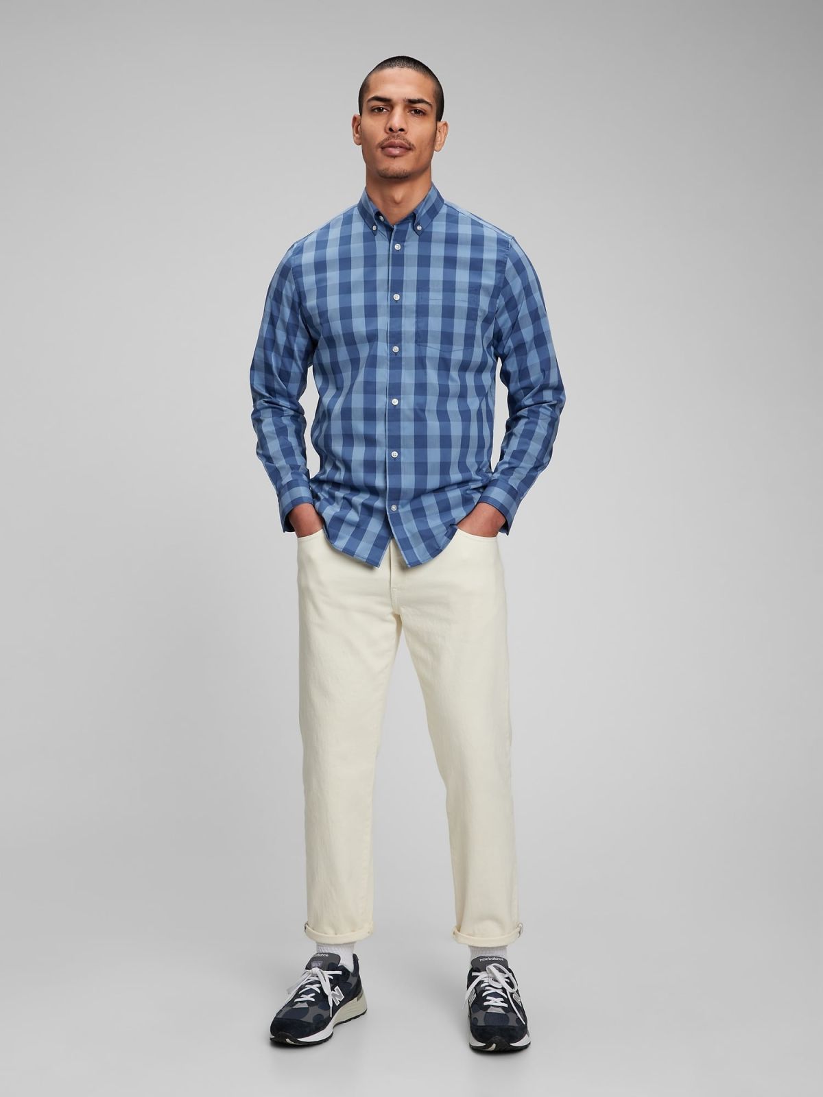 All-Day Poplin Shirt in Standard Fit-802535014