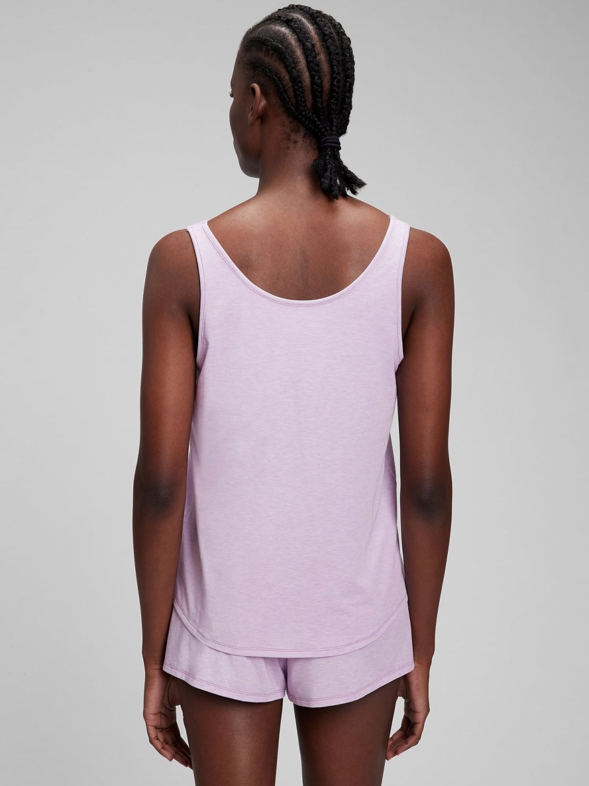 Μωβ Breathe Support Tank Top Μπλούζα Πυτζάμα-757175004