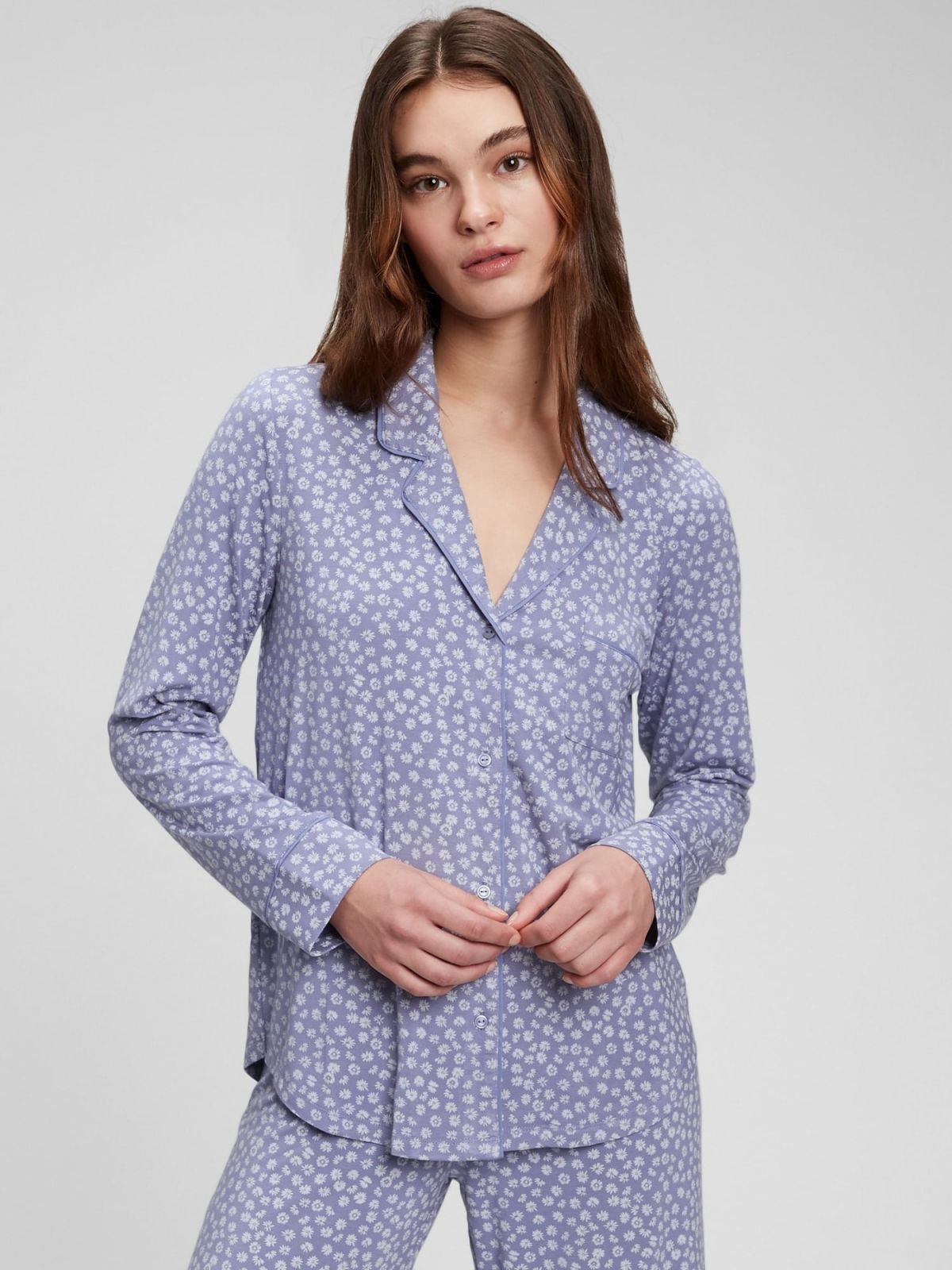 Μπλε Adult Truesleep Μπλούζα Πυτζάμα Modal-663803008