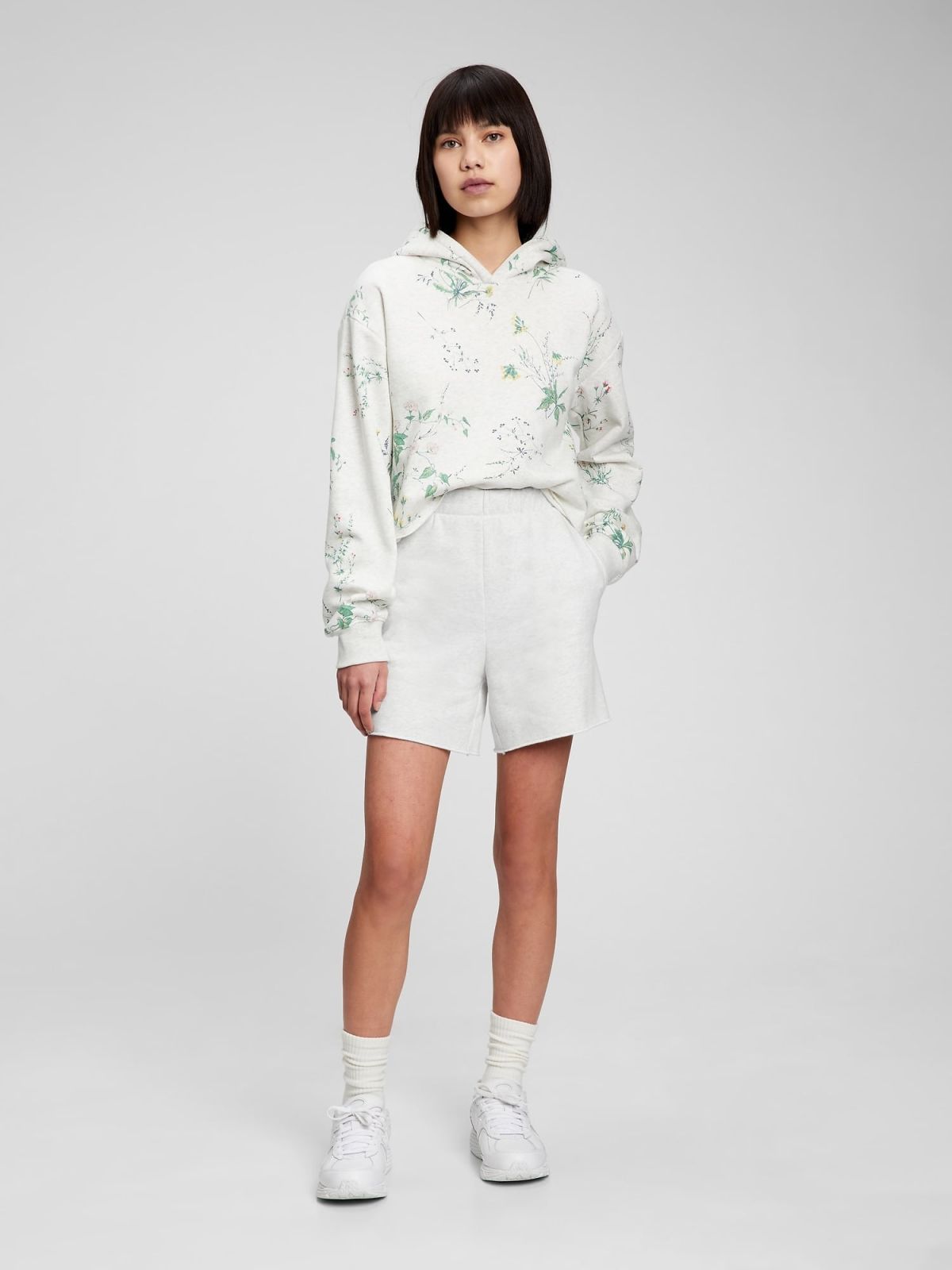 Γκρι Teen High Rise Μακό Σορτς-796177000