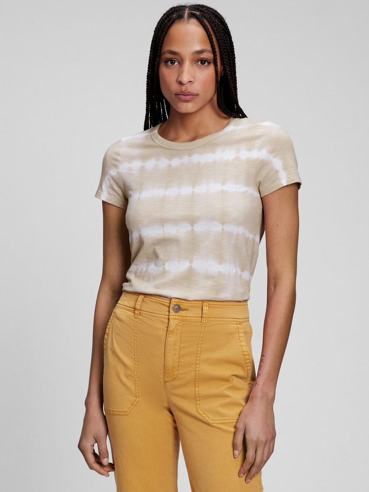 Μπεζ ForeverSoft Crewneck Μπλούζα-824860000