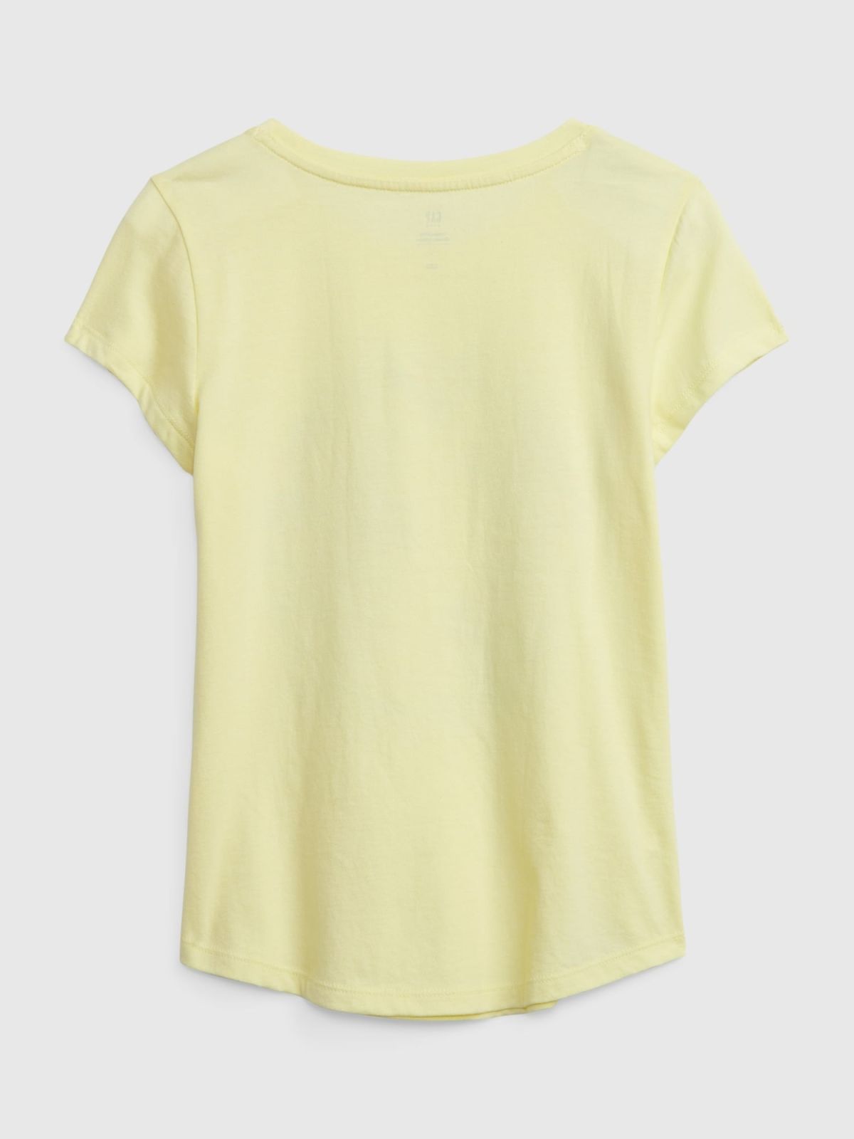 Κίτρινη Παιδική Graphic Μπλούζα από 100% Οργανικό Βαμβάκι-793091001