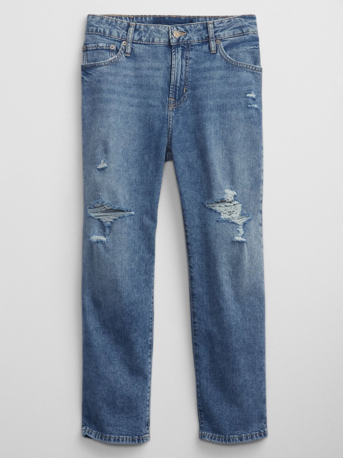 Mid Rise Distressed Universal Slim Boyfriend Τζιν Washwell-831965000