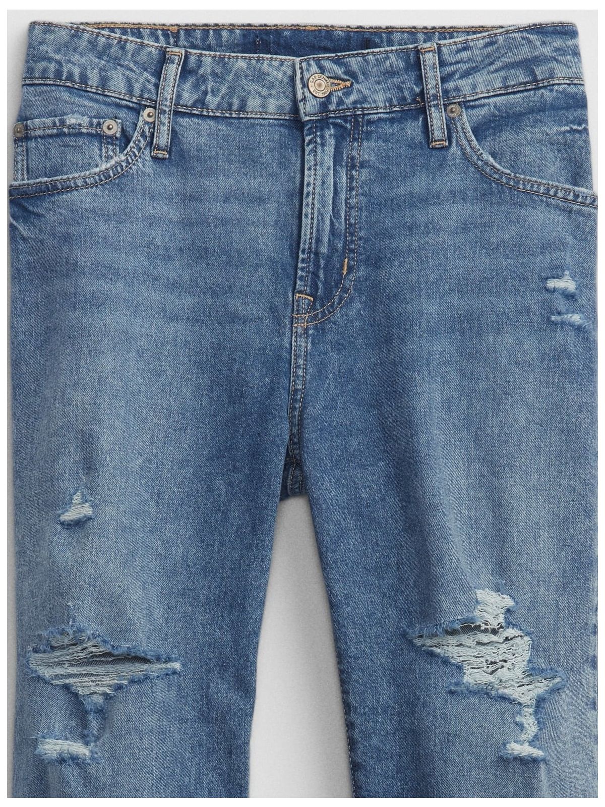 Mid Rise Distressed Universal Slim Boyfriend Τζιν Washwell-831965000