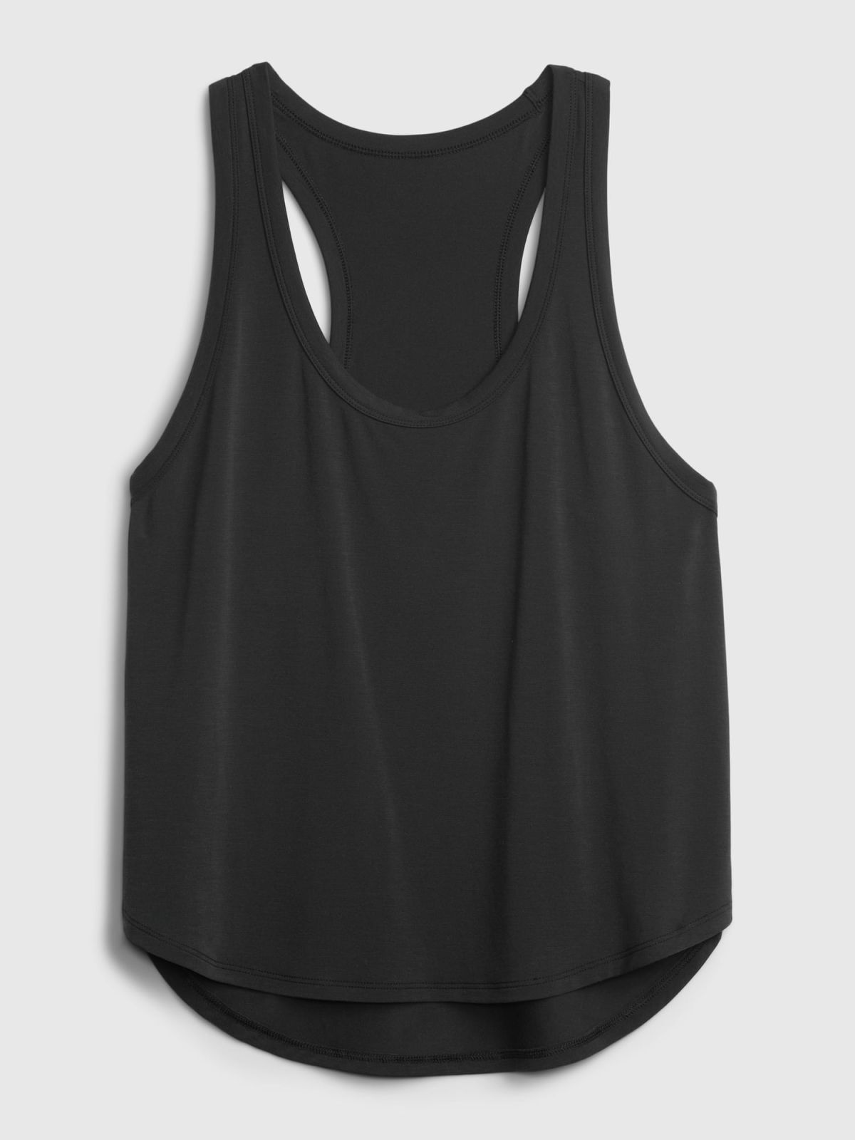Μαύρη GapFit Breathe Racerback Tank Μπλούζα-803871006