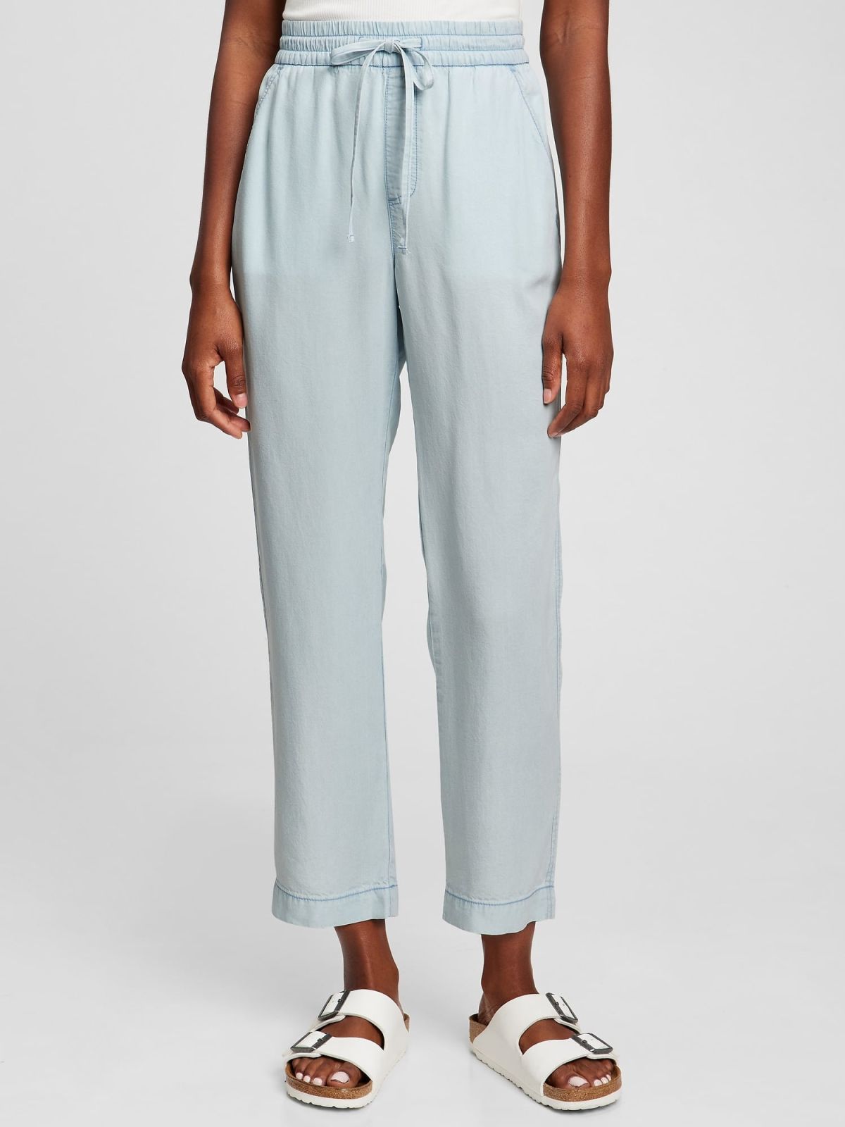 Μπλε TENCEL™ Lyocell Easy-Παντελόνι-833387000