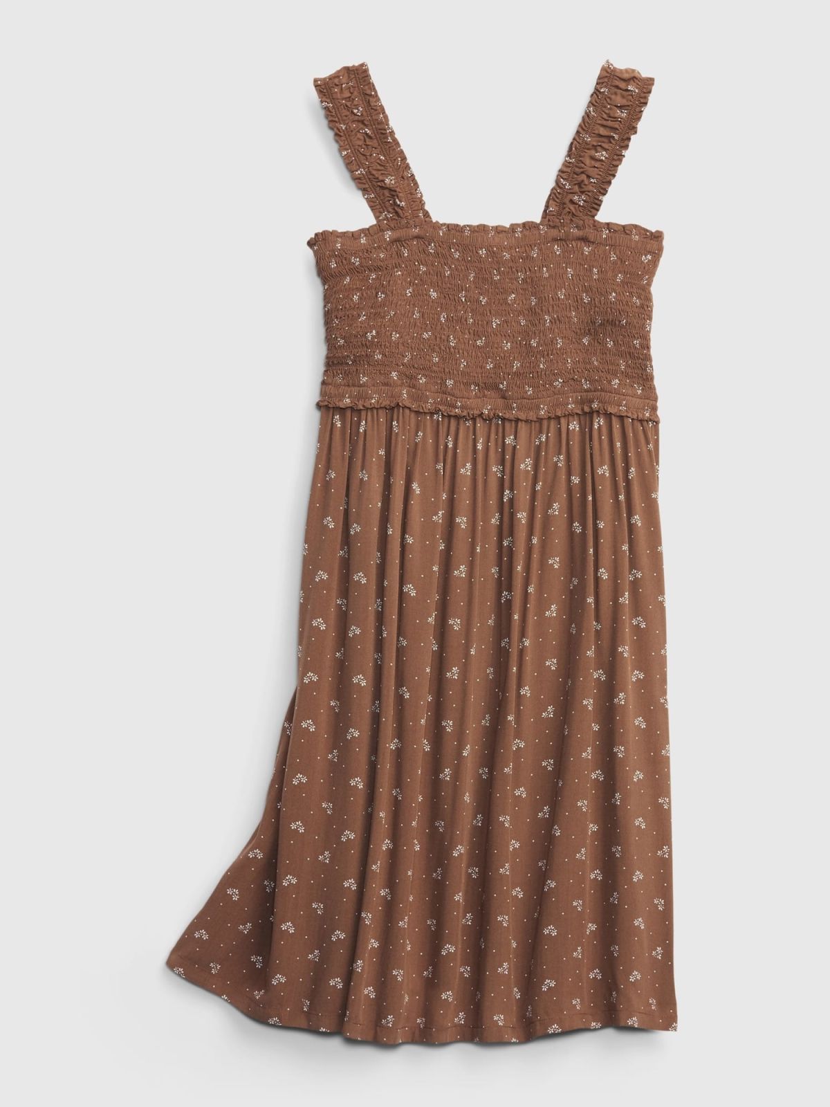 Ροζ Teen LENZING™ ECOVERO™ Smocked Tank Φόρεμα-813625000