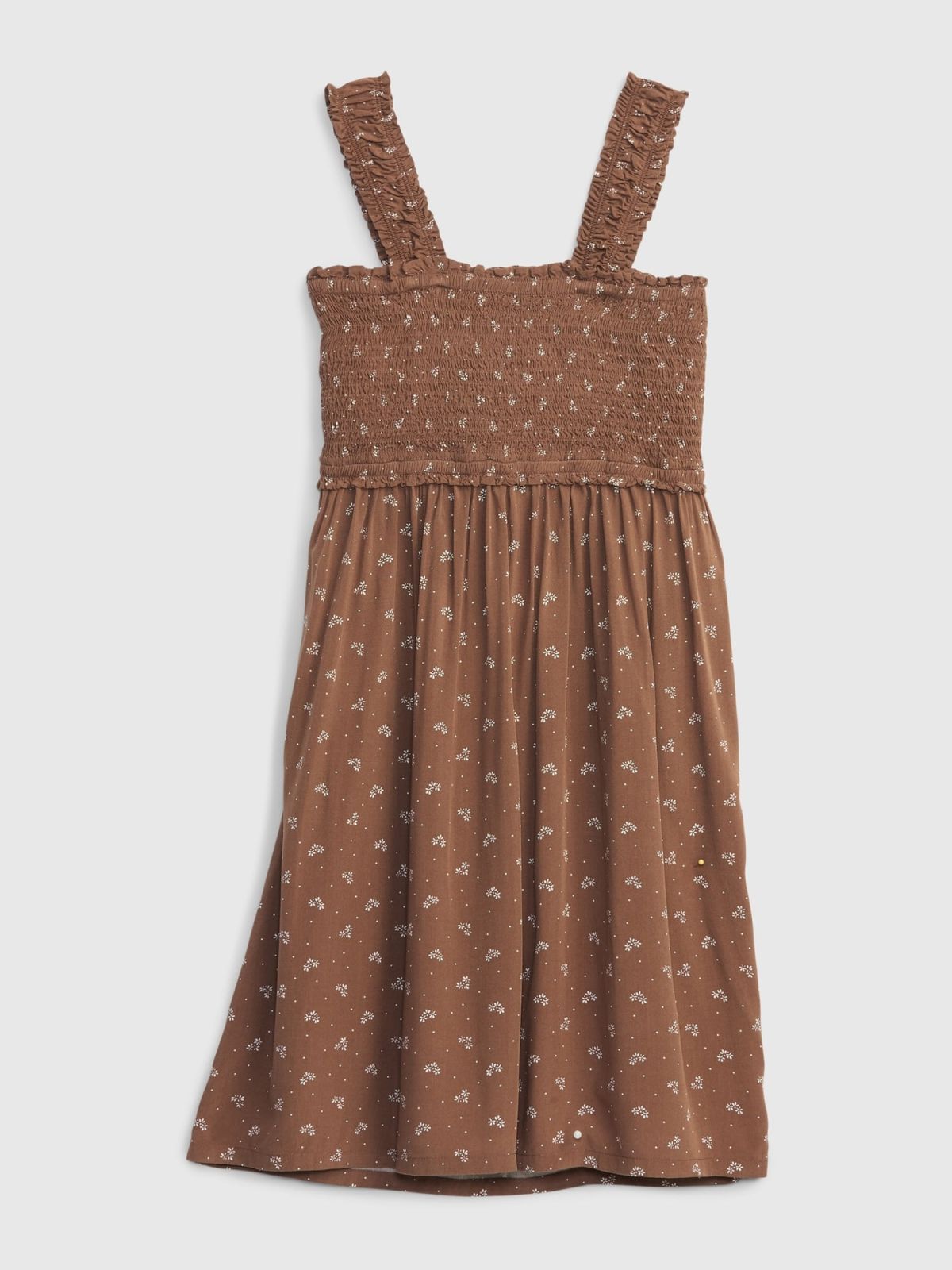 Ροζ Teen LENZING™ ECOVERO™ Smocked Tank Φόρεμα-813625000