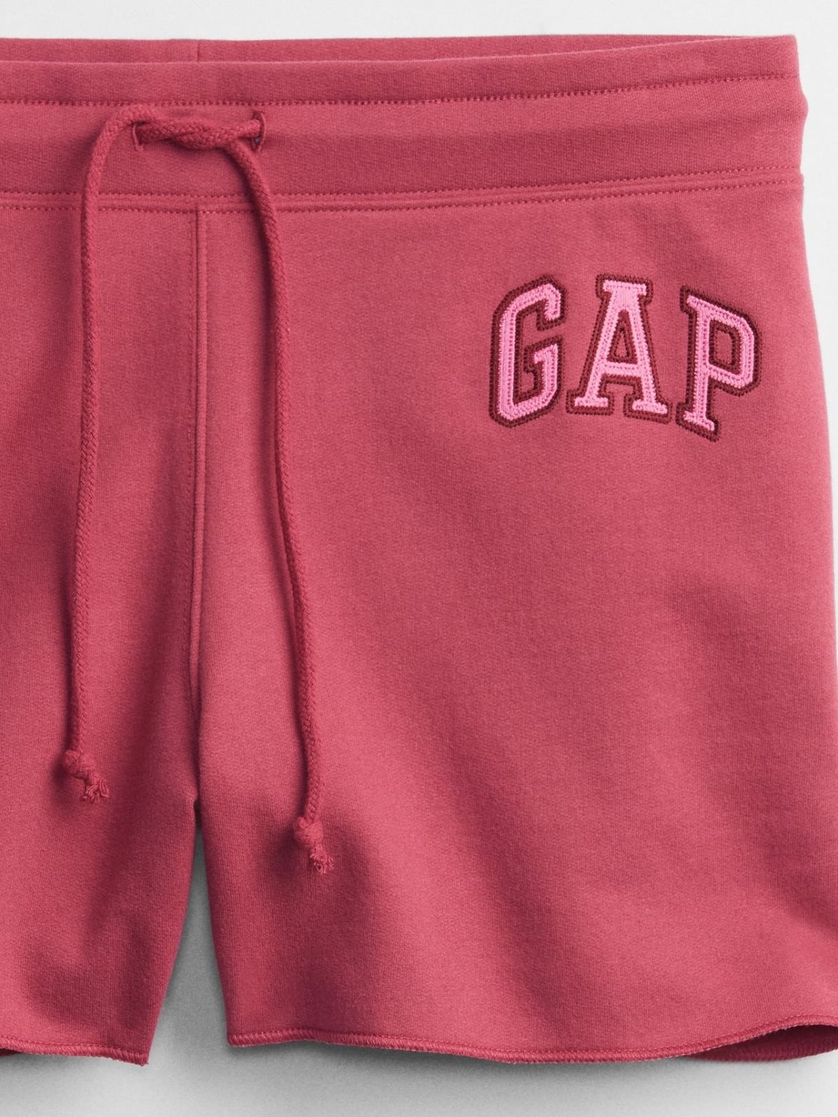 Κόκκινο Gap Logo Fleece Σορτς-819925003