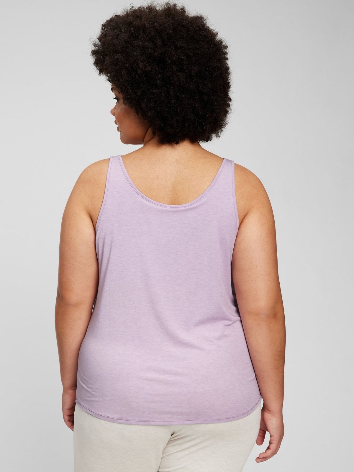 Μωβ Breathe Support Tank Top Μπλούζα Πυτζάμα-757175004