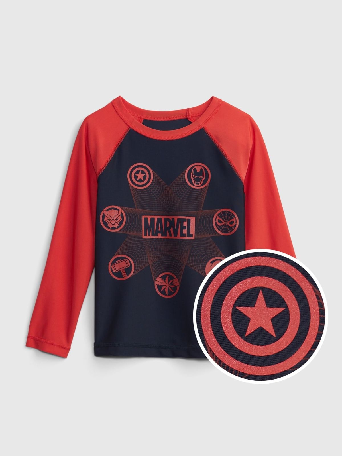babyGap | Marvel 100% Recycled Printed Swim Rashguard-868286000