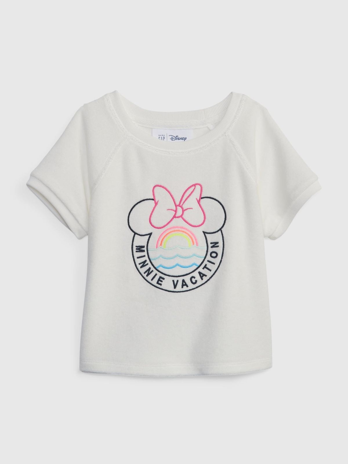 Ροζ babyGap | Disney Πέτσετέ Minnie Mouse Μπλούζα-856261000